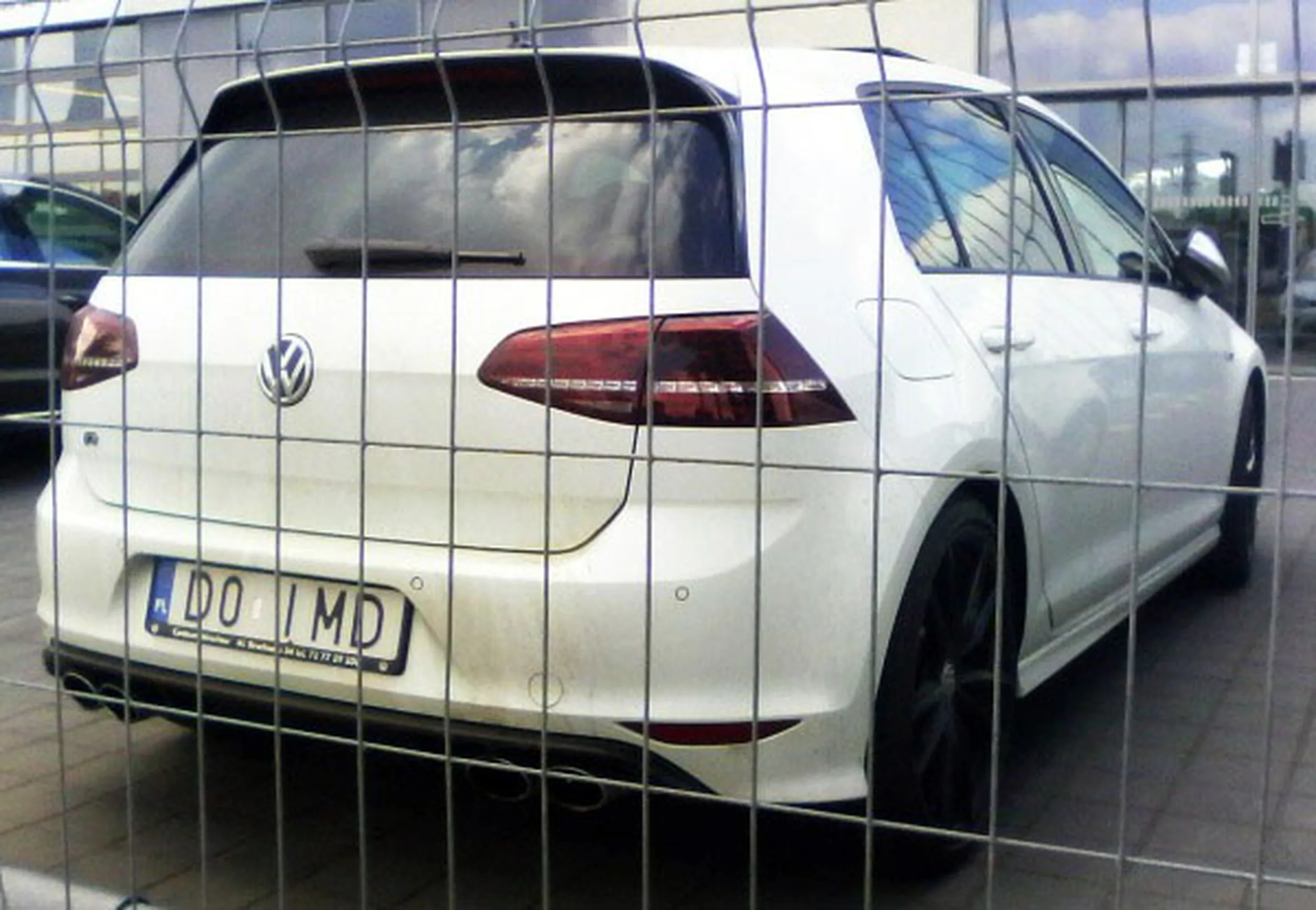 Fajny numer, blacha D0 IMD