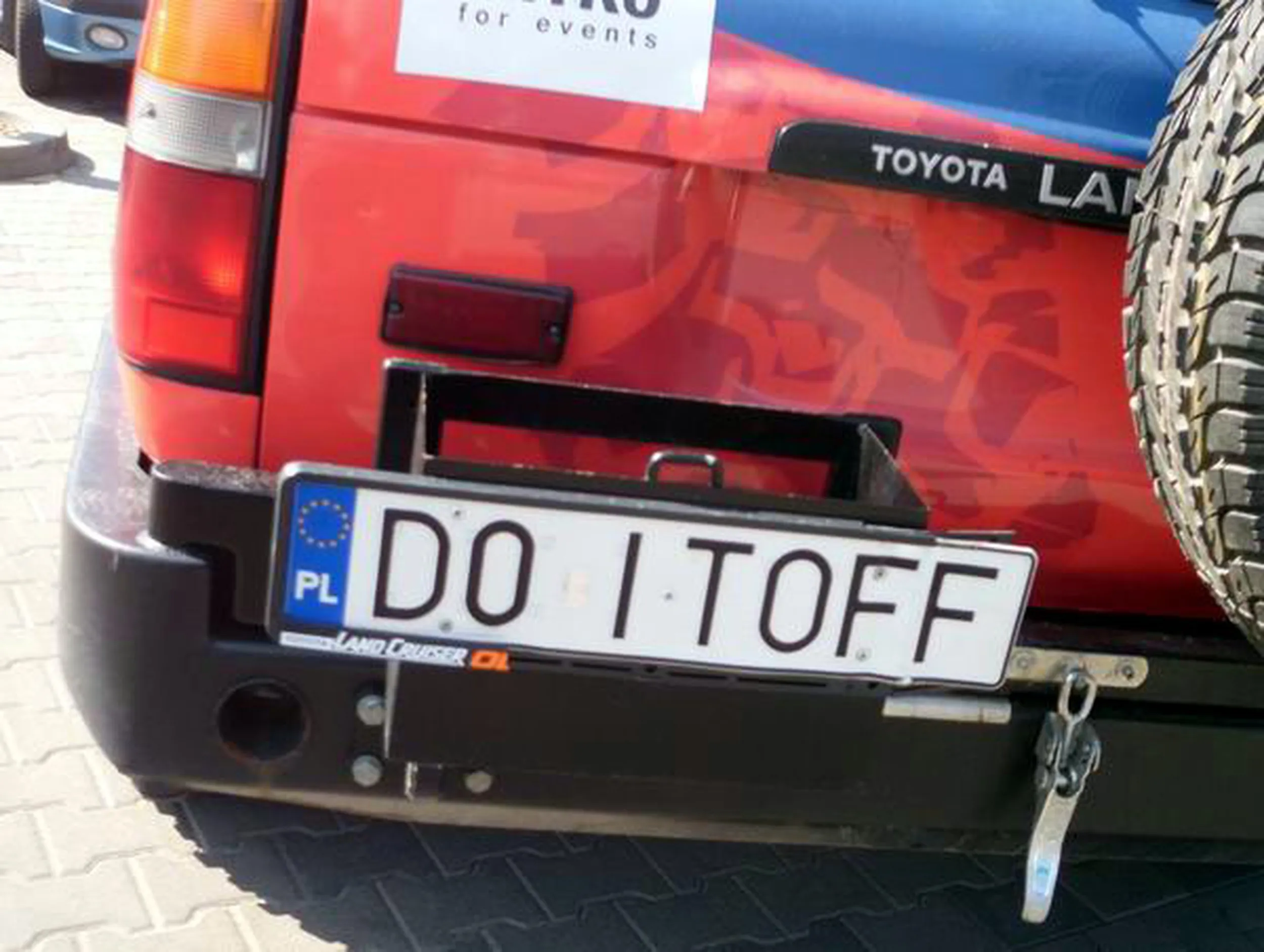 Fajny numer, blacha D0 ITOFF