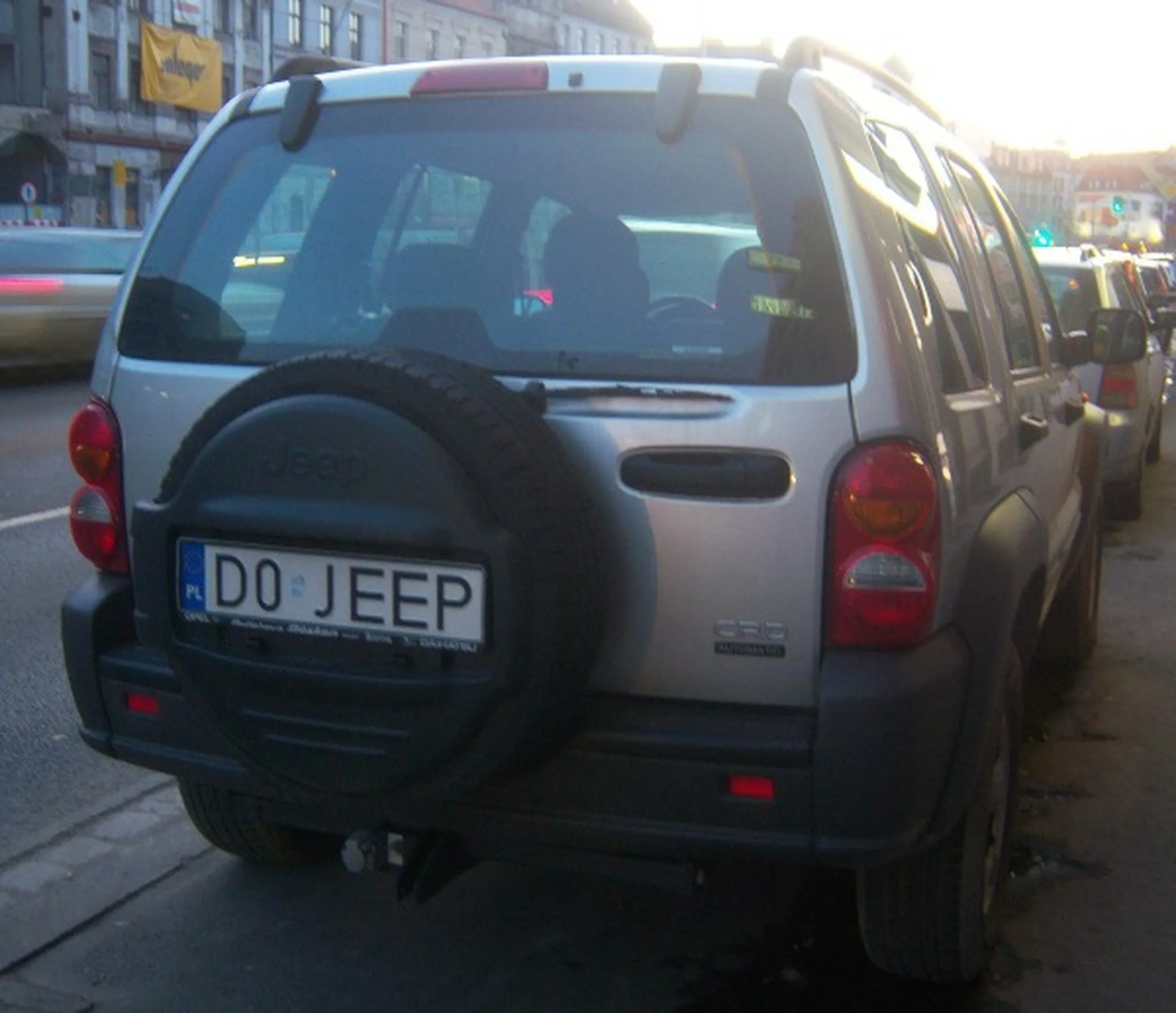Fajny numer, blacha D0 JEEP