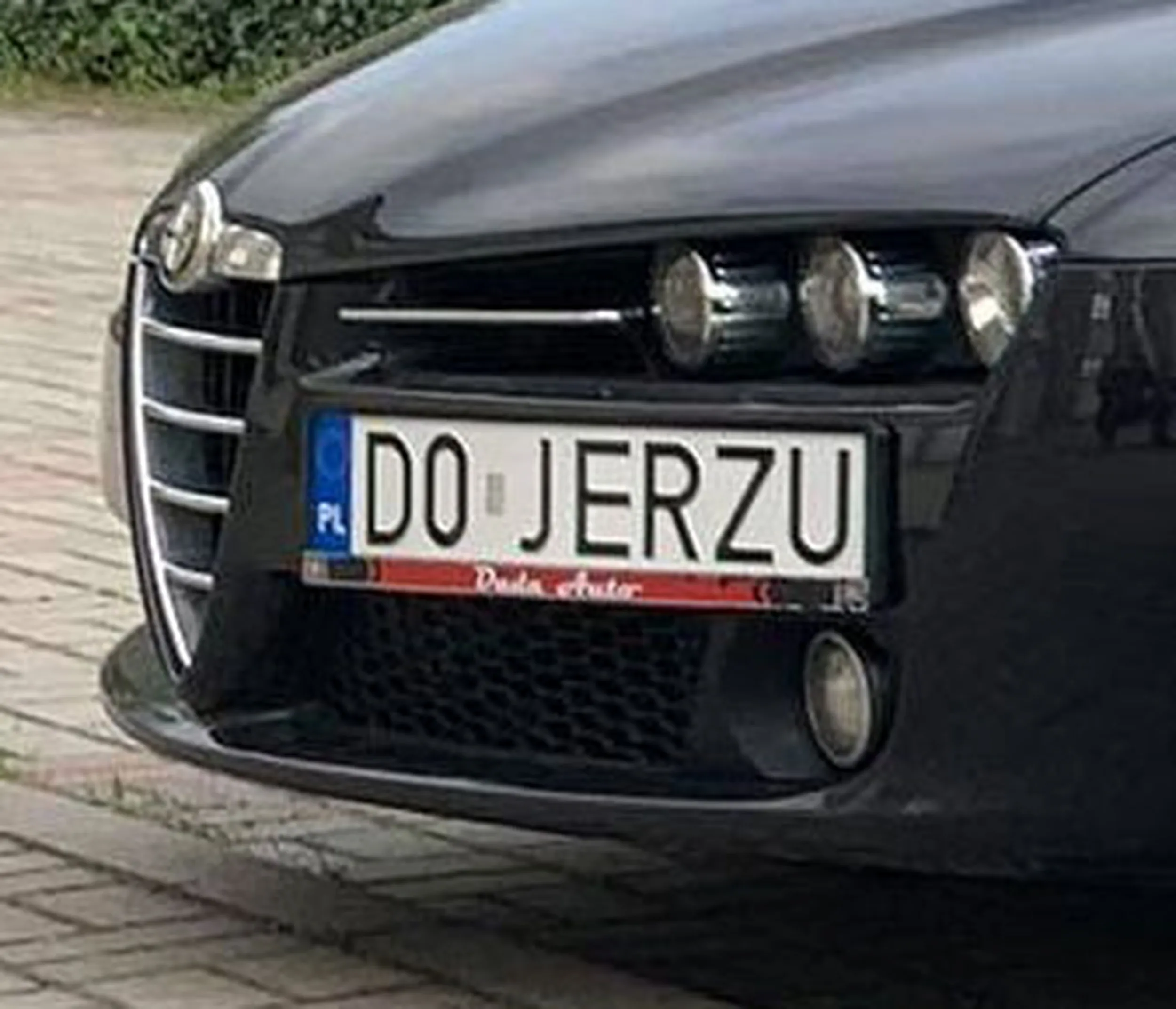 Fajny numer, blacha D0 JERZU