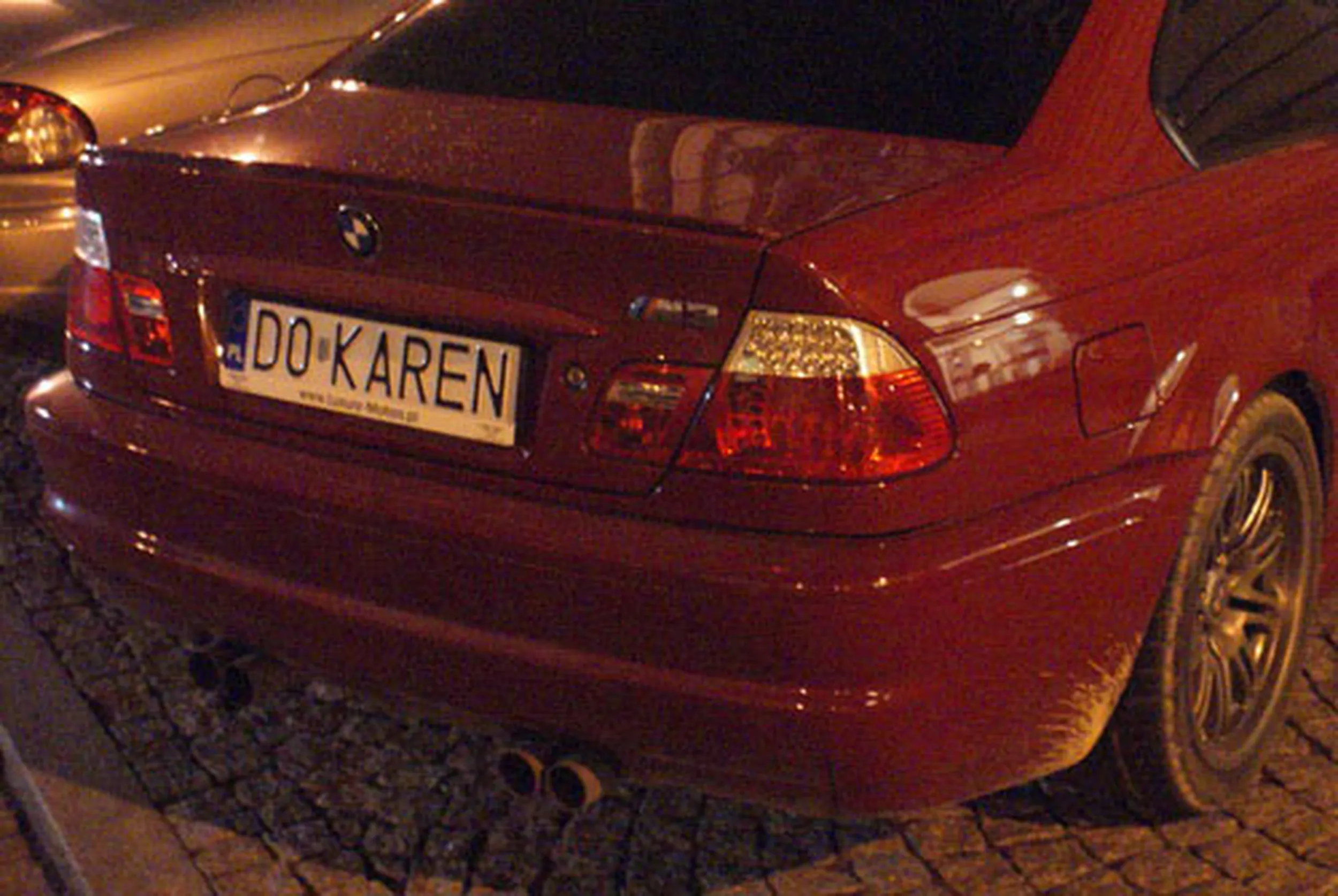 Fajny numer, blacha D0 KAREN