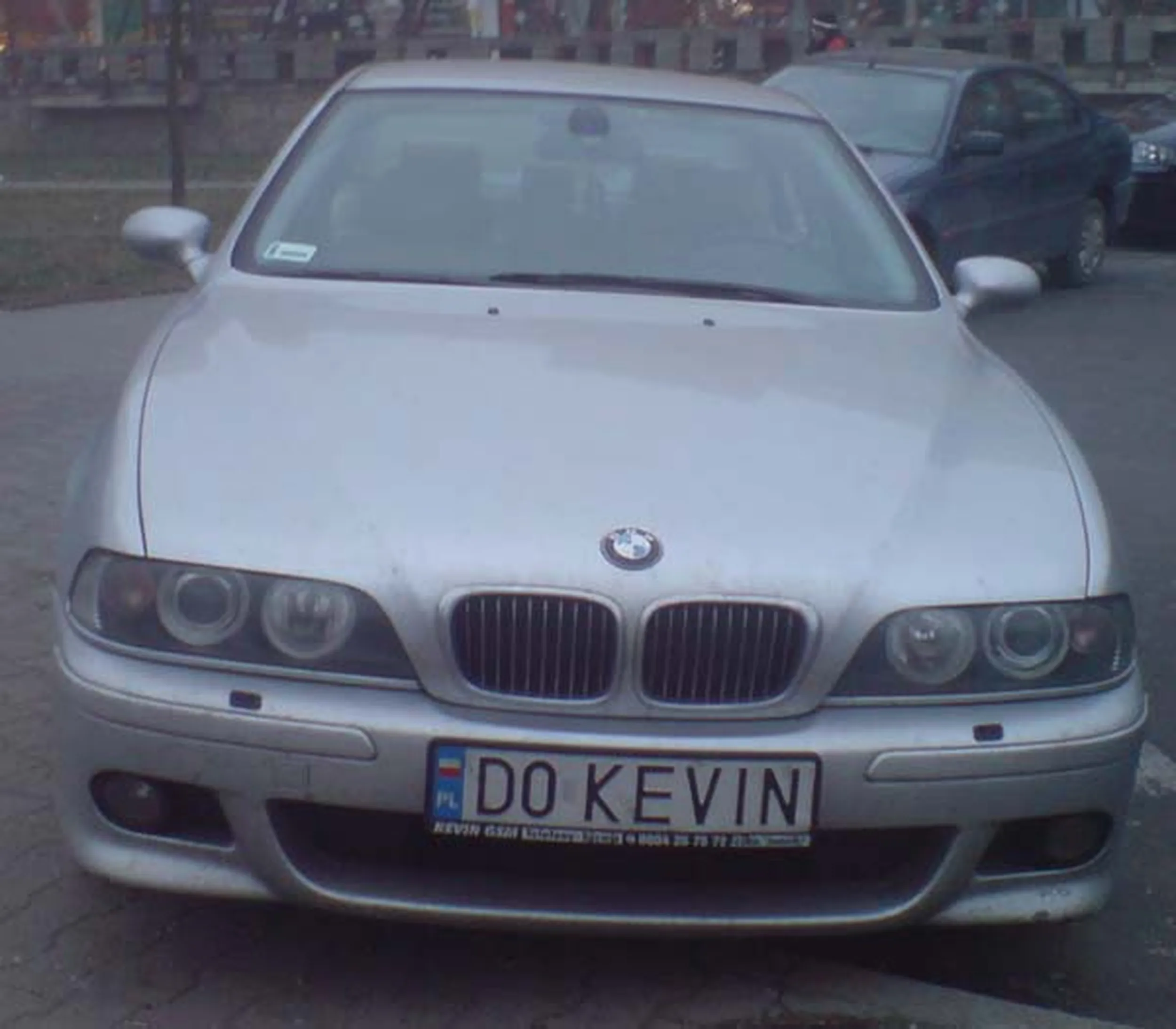 Fajny numer, blacha D0 KEVIN