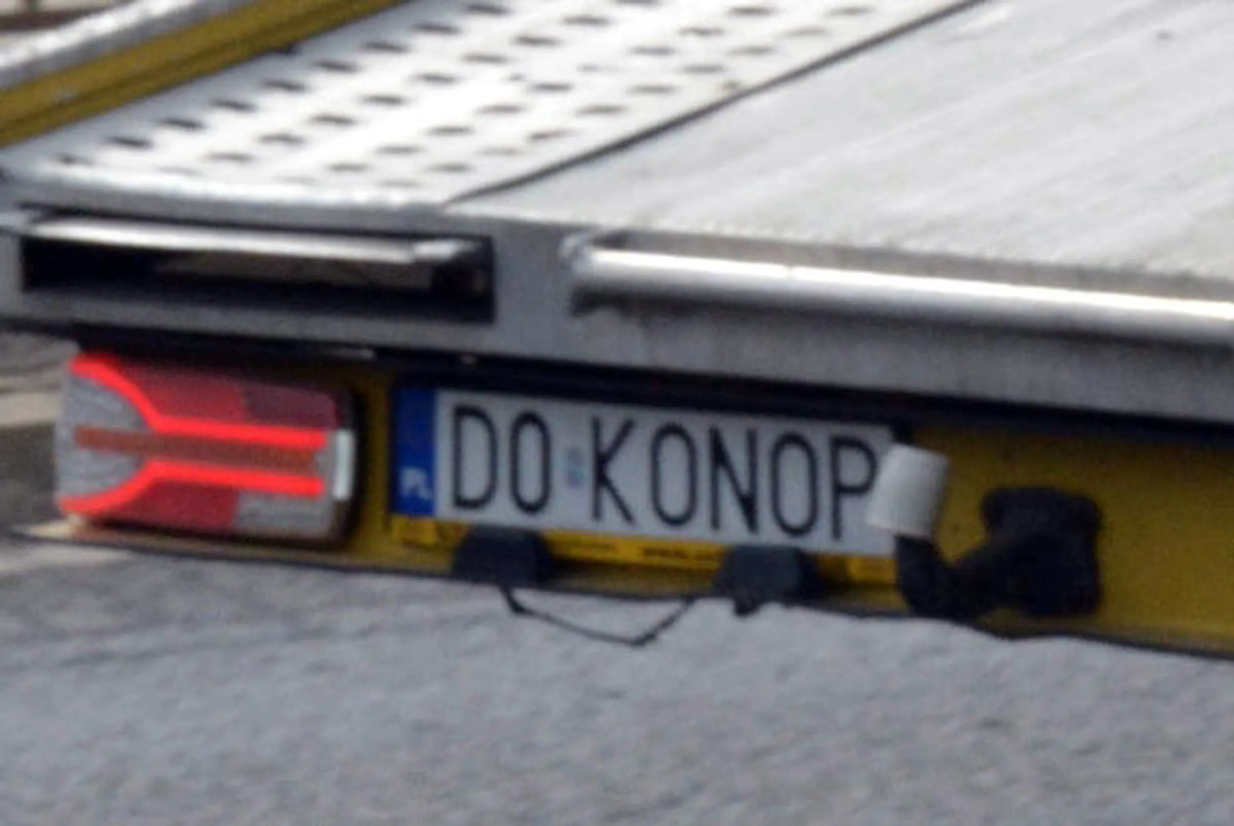 Fajny numer, blacha D0 KONOP