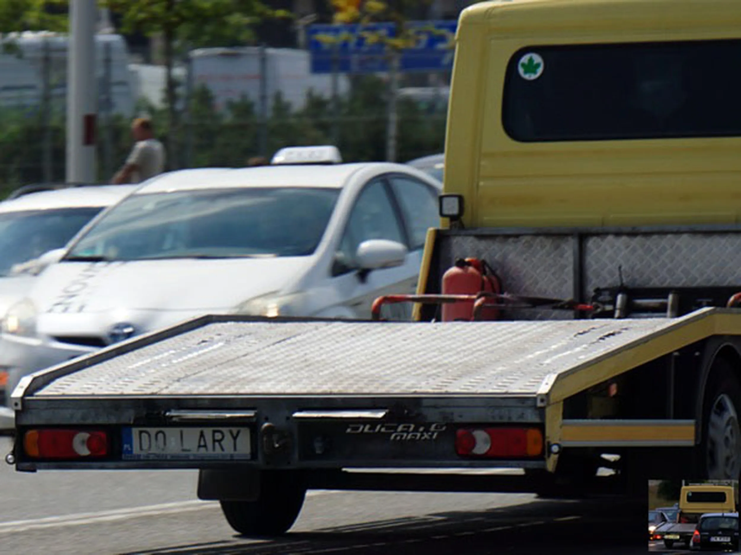 Fajny numer, blacha D0 LARY