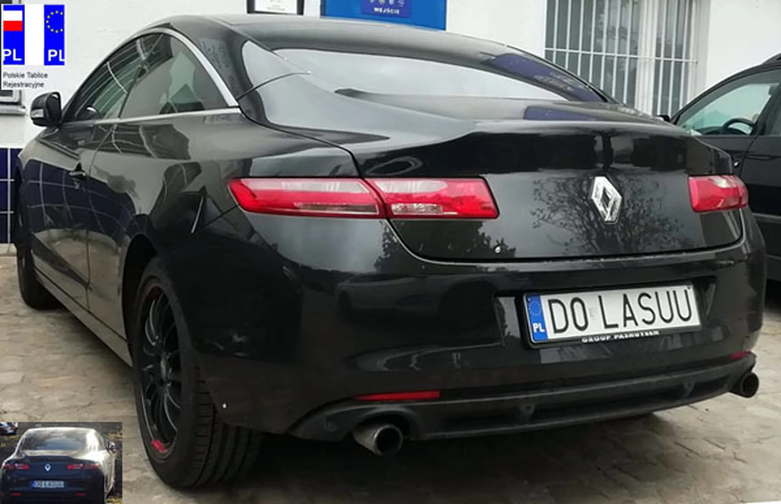 Fajny numer, blacha D0 LASUU