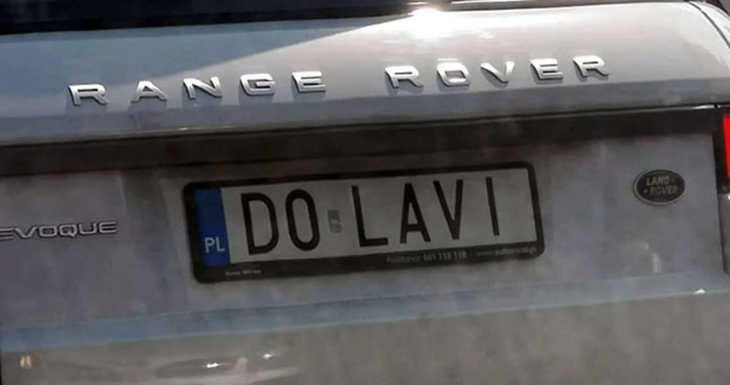 Fajny numer, blacha D0 LAVI