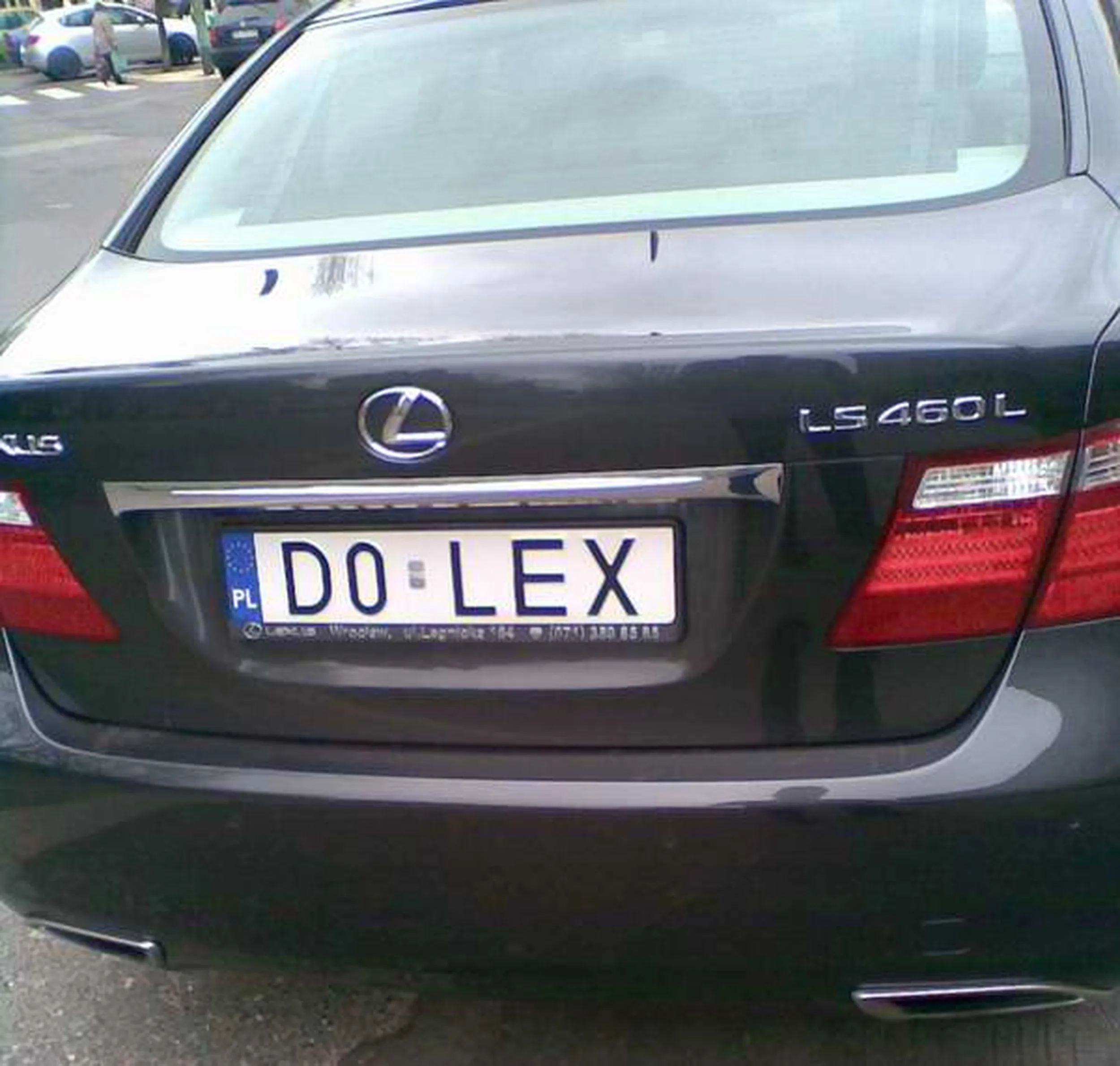 Fajny numer, blacha D0 LEX