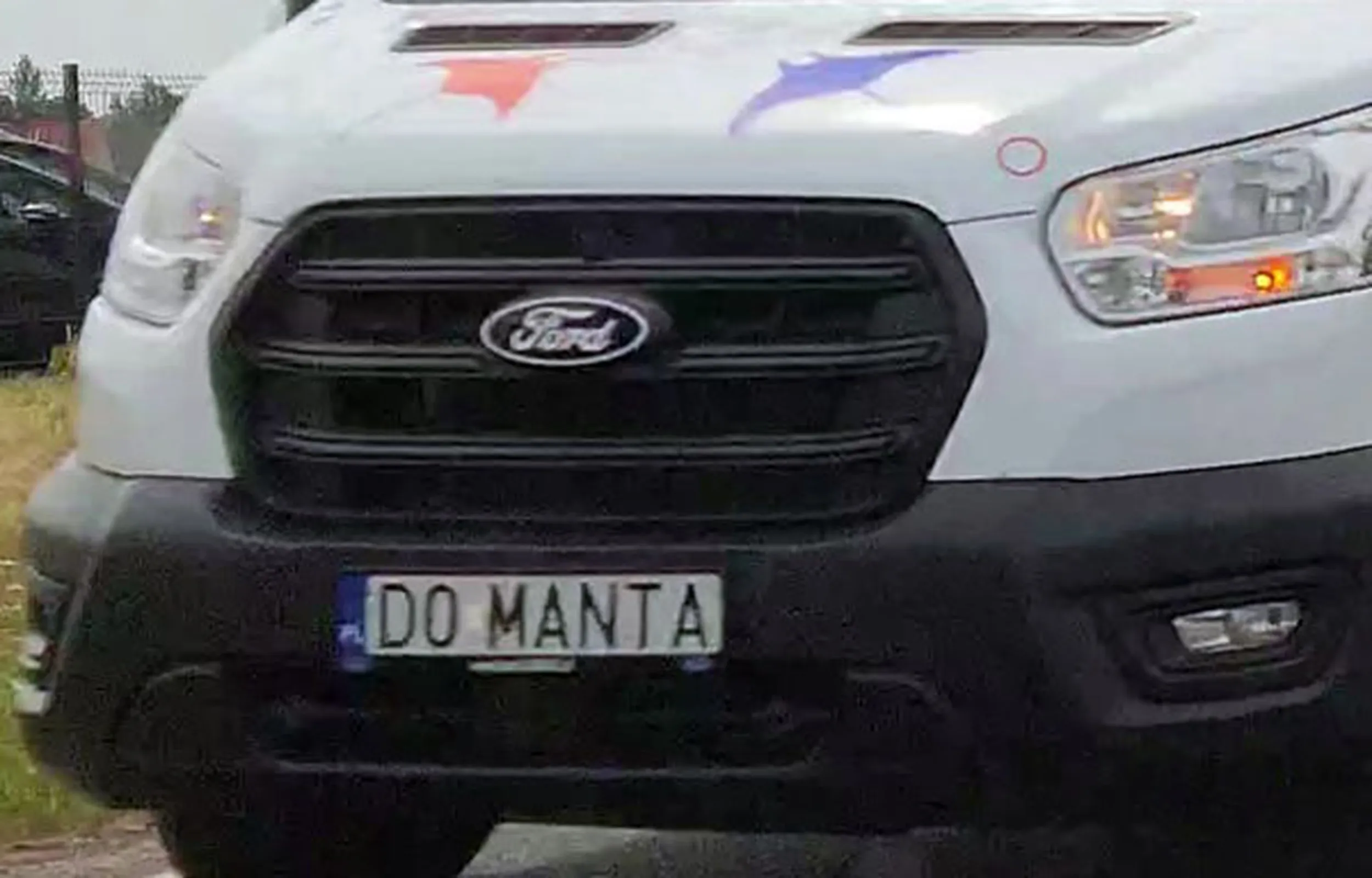 Fajny numer, blacha D0 MANTA
