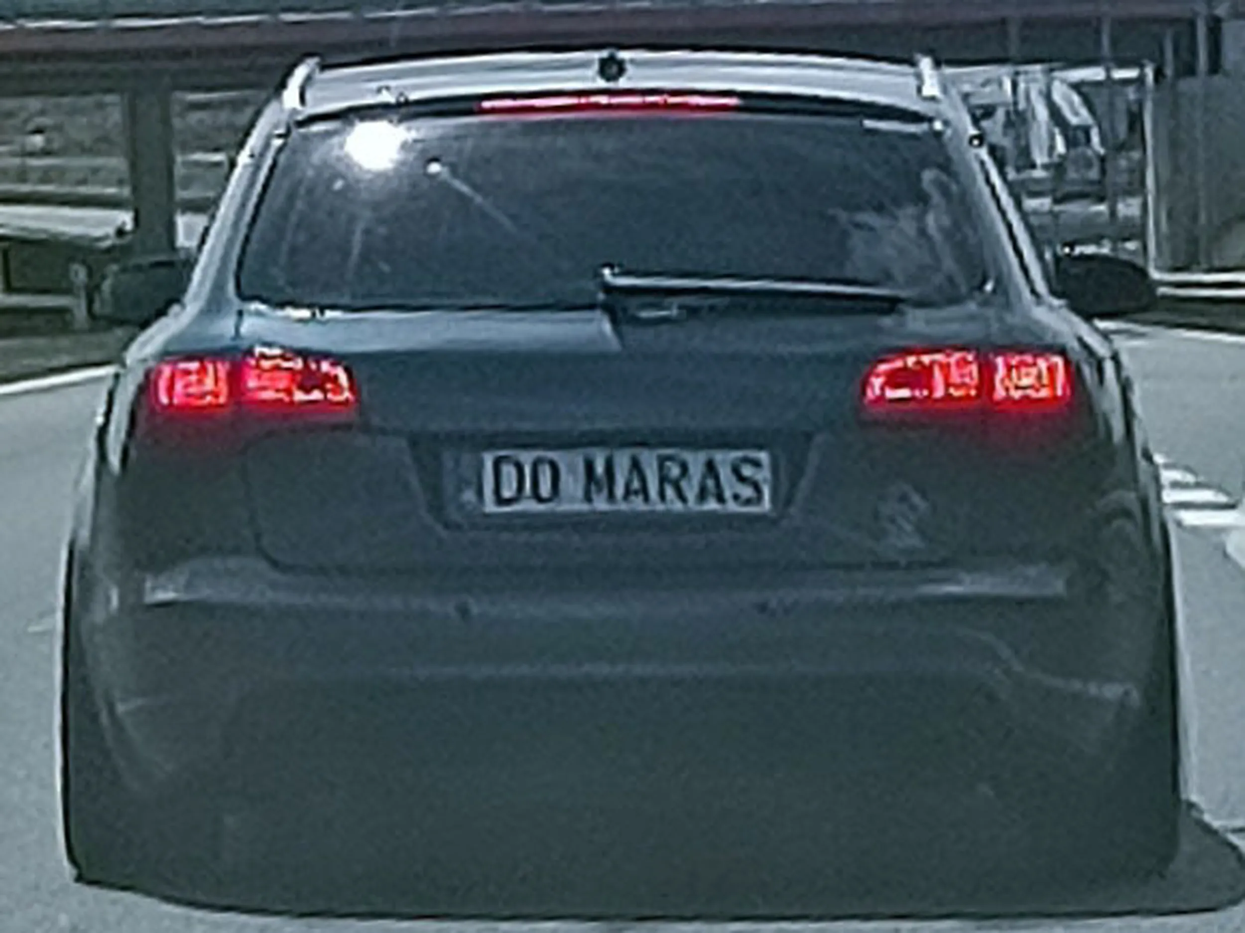 Fajny numer, blacha D0 MARAS