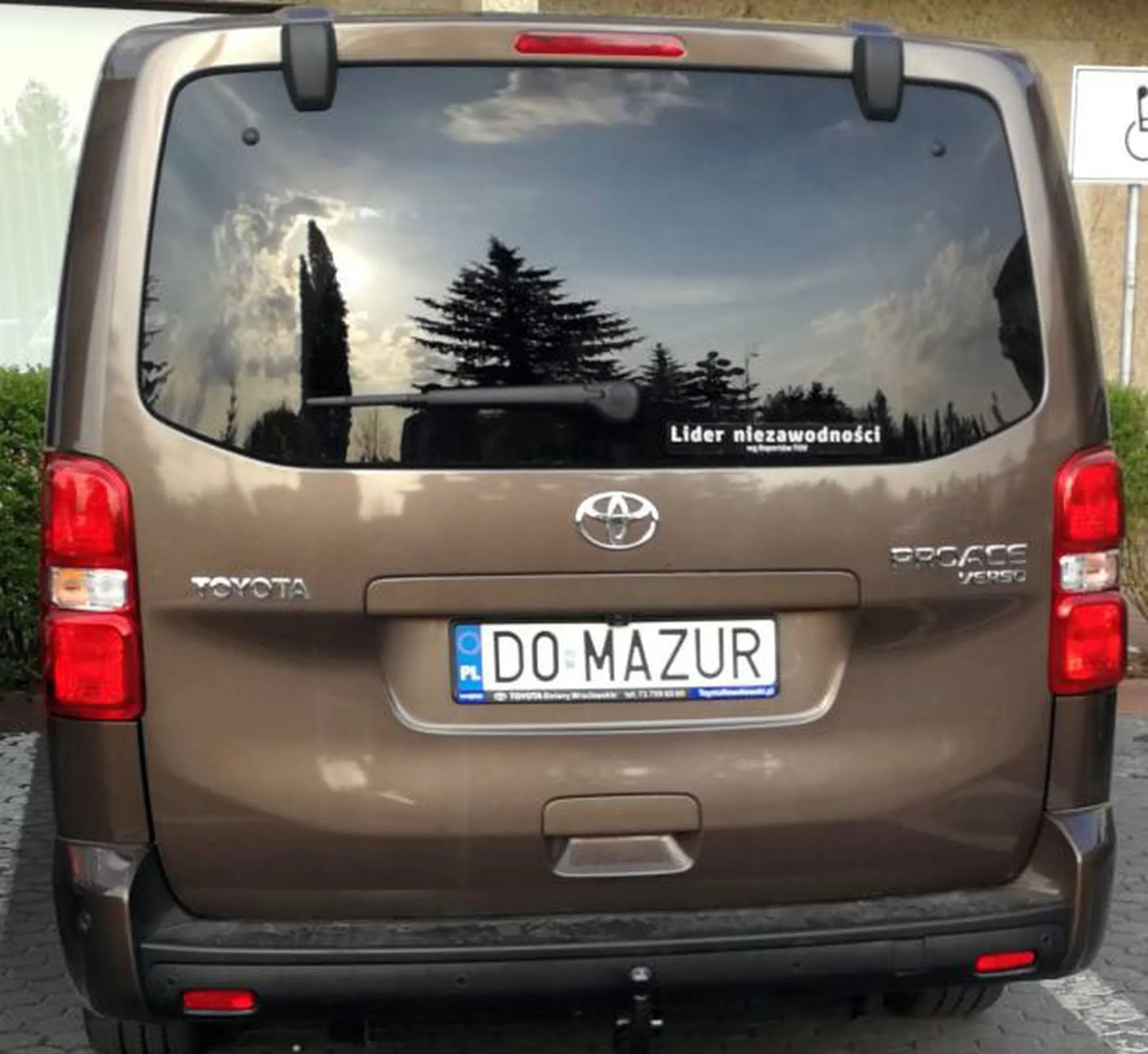 Fajny numer, blacha D0 MAZUR