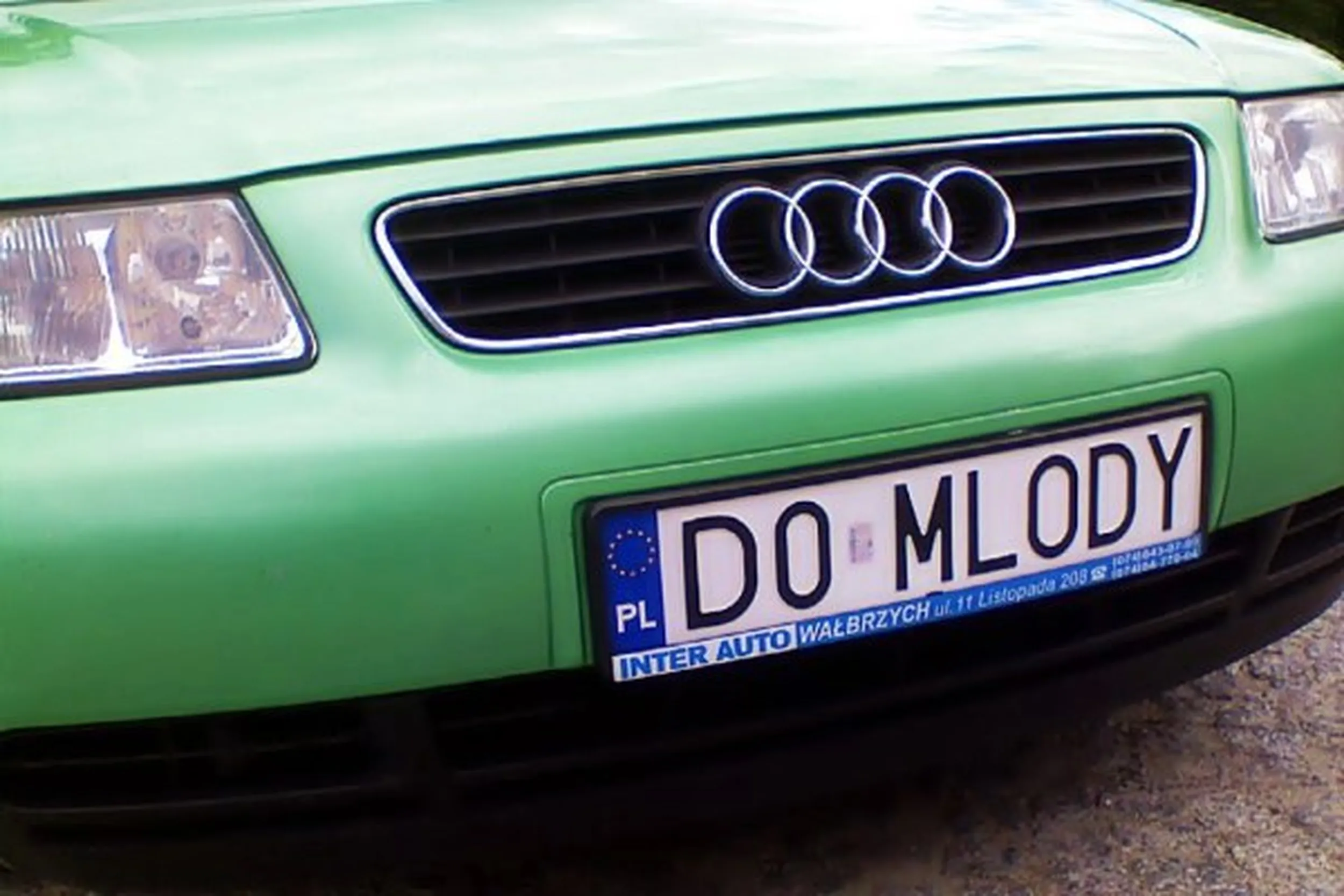 Fajny numer, blacha D0 MLODY