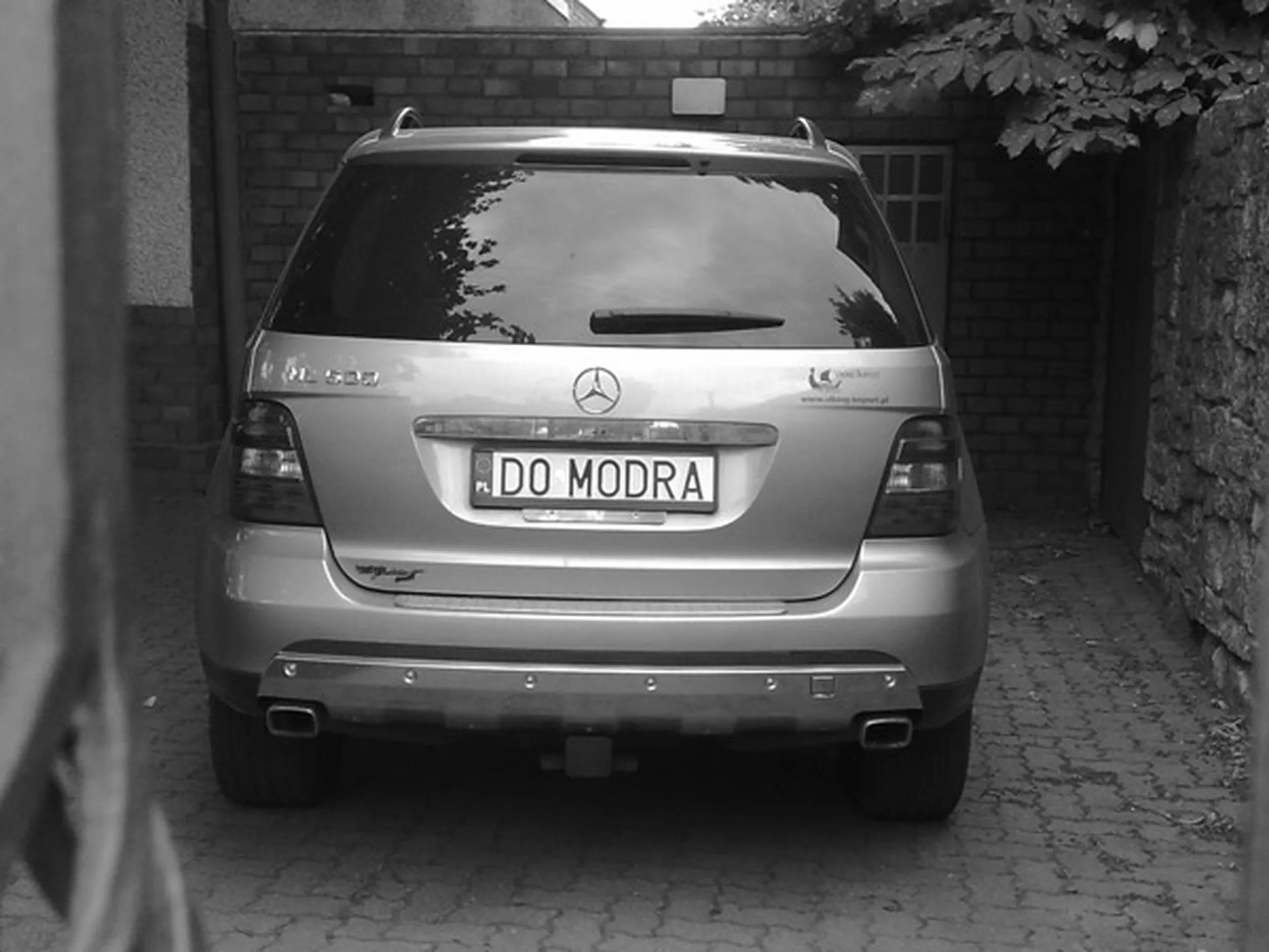 Fajny numer, blacha D0 MODRA