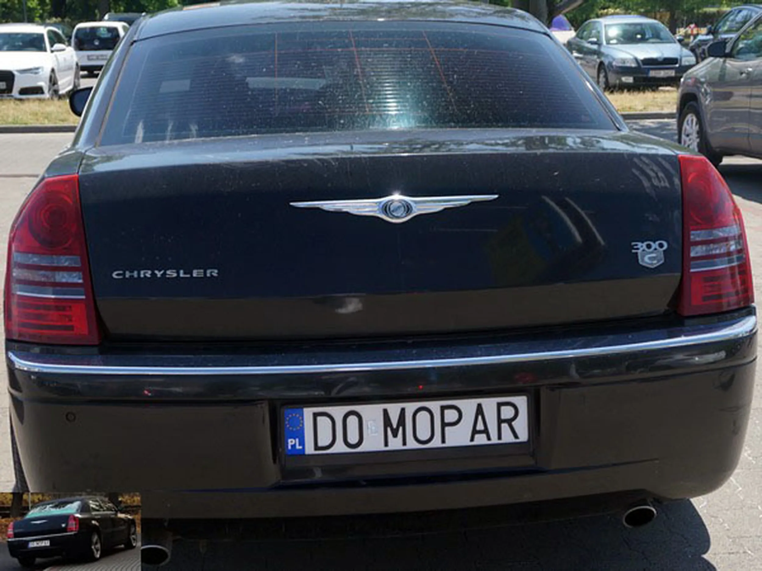 Fajny numer, blacha D0 MOPAR