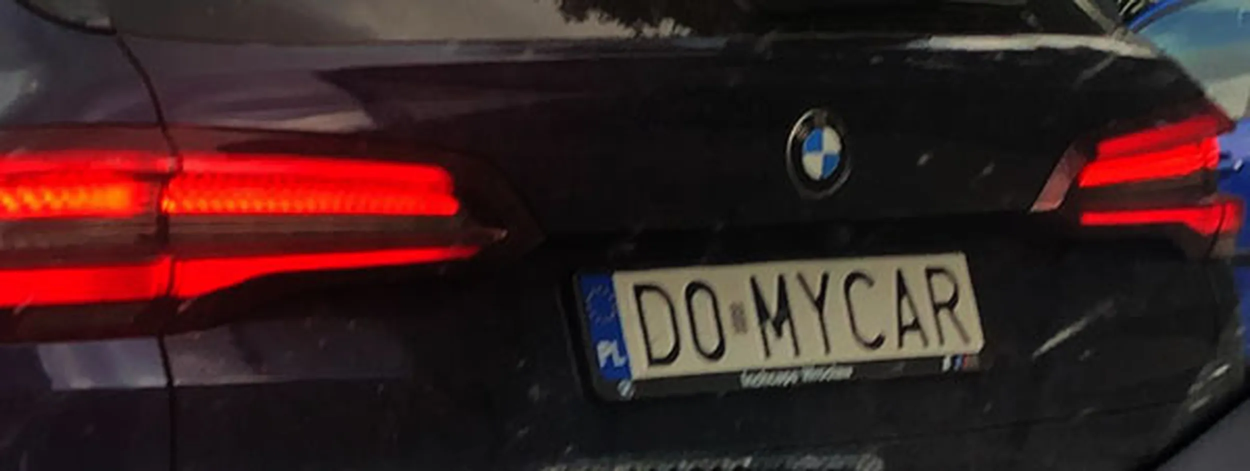 Fajny numer, blacha D0 MYCAR