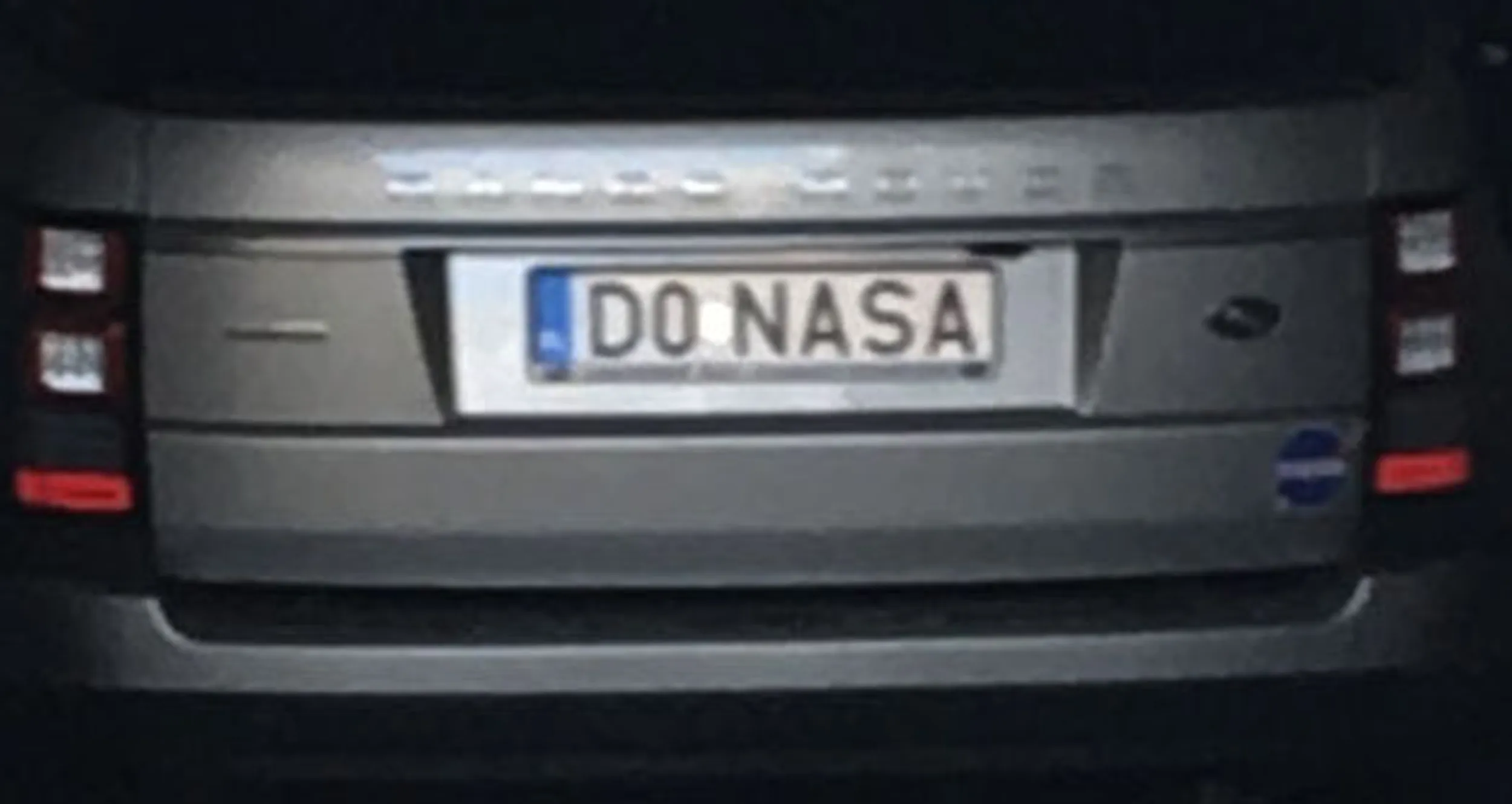 Fajny numer, blacha D0 NASA