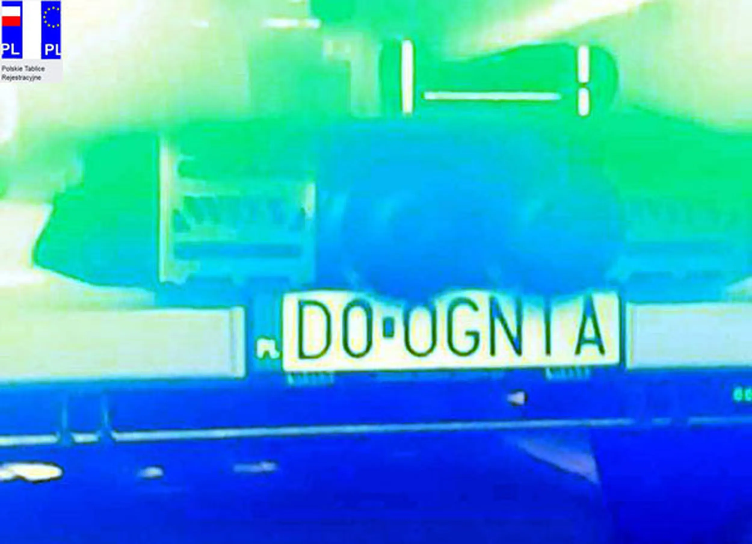 Fajny numer, blacha D0 OGNIA