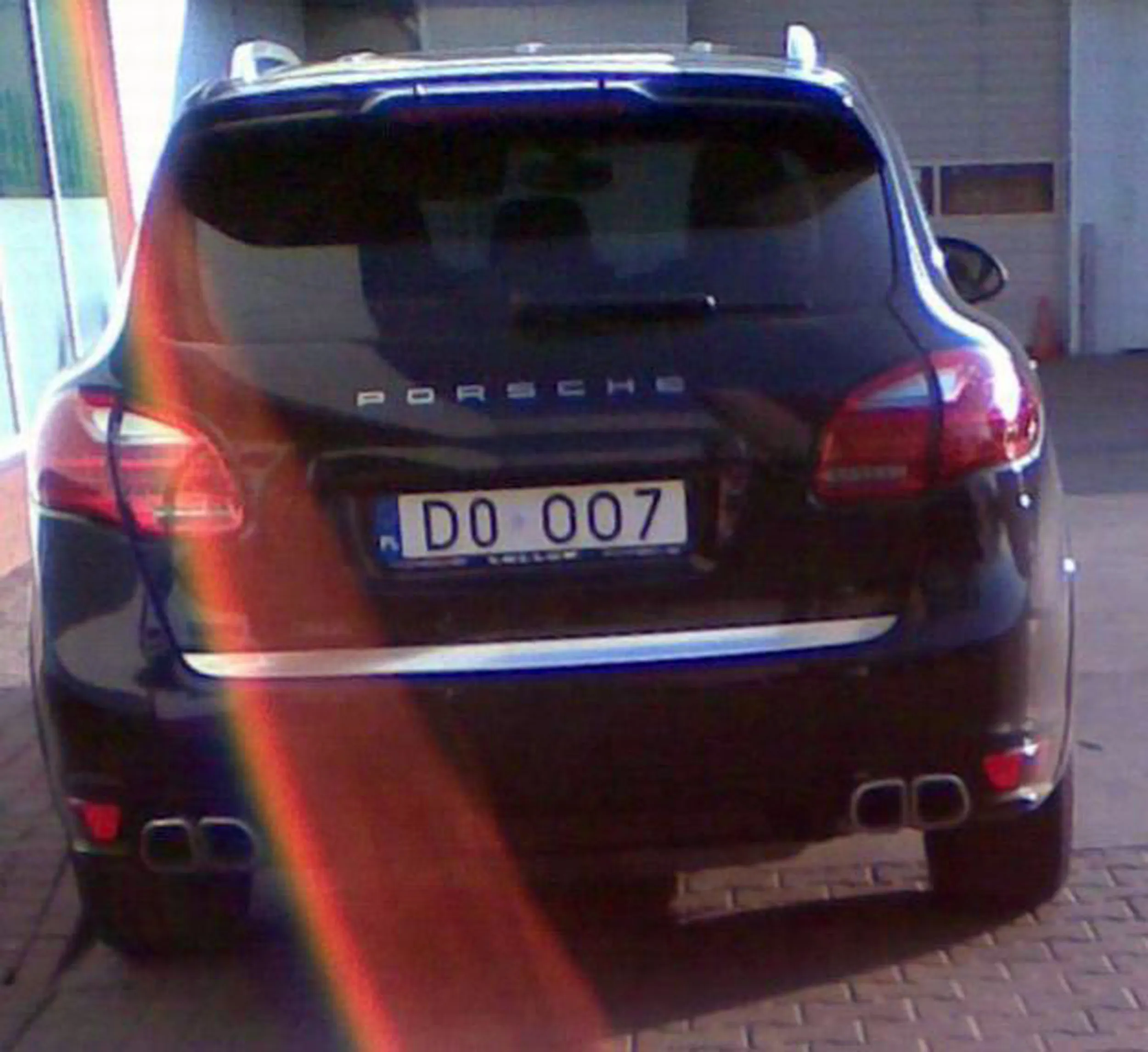 Fajny numer, blacha D0 OO7