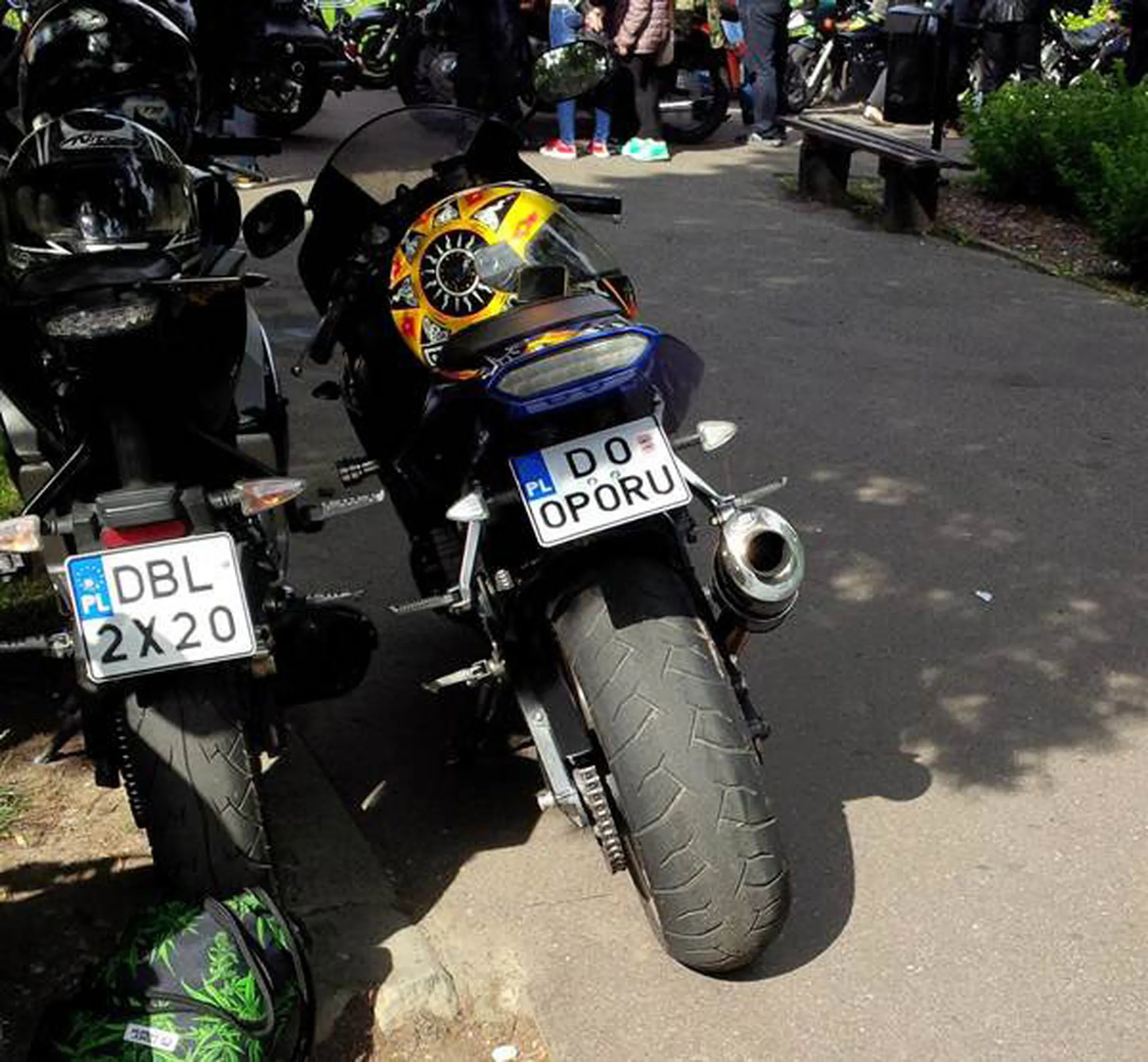 Fajny numer, blacha D0 OPORU