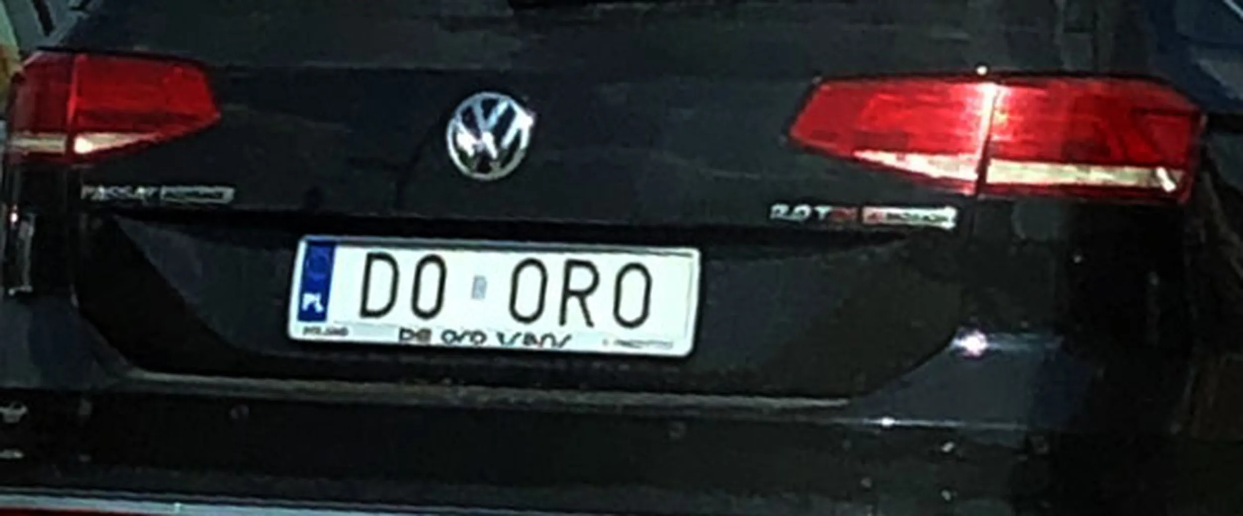 Fajny numer, blacha D0 ORO