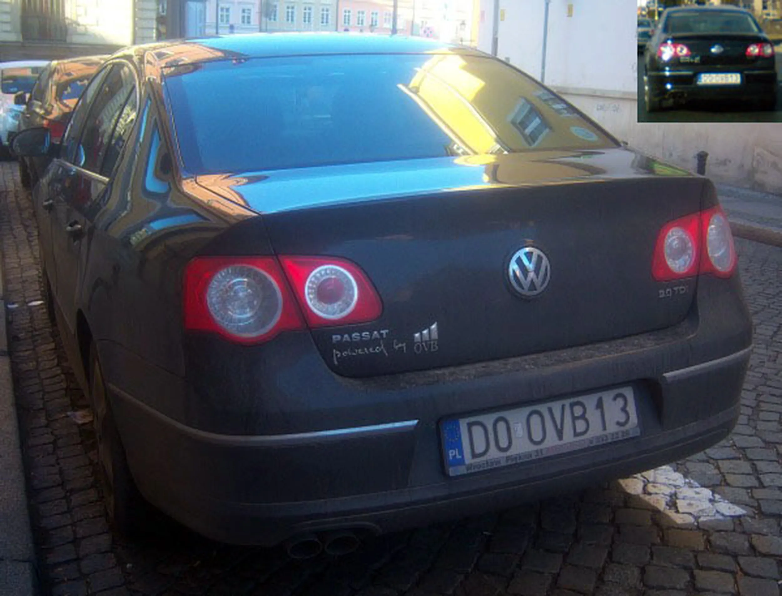 Fajny numer, blacha D0 OVB13