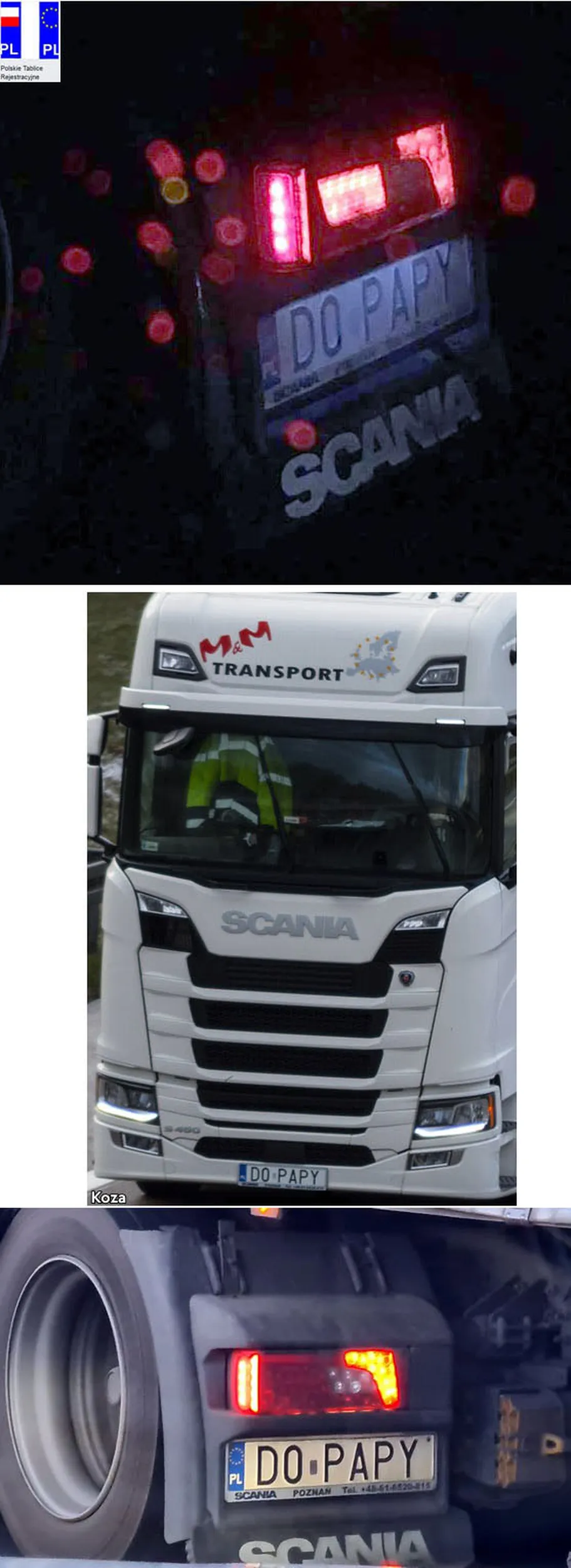 Fajny numer, blacha D0 PAPY