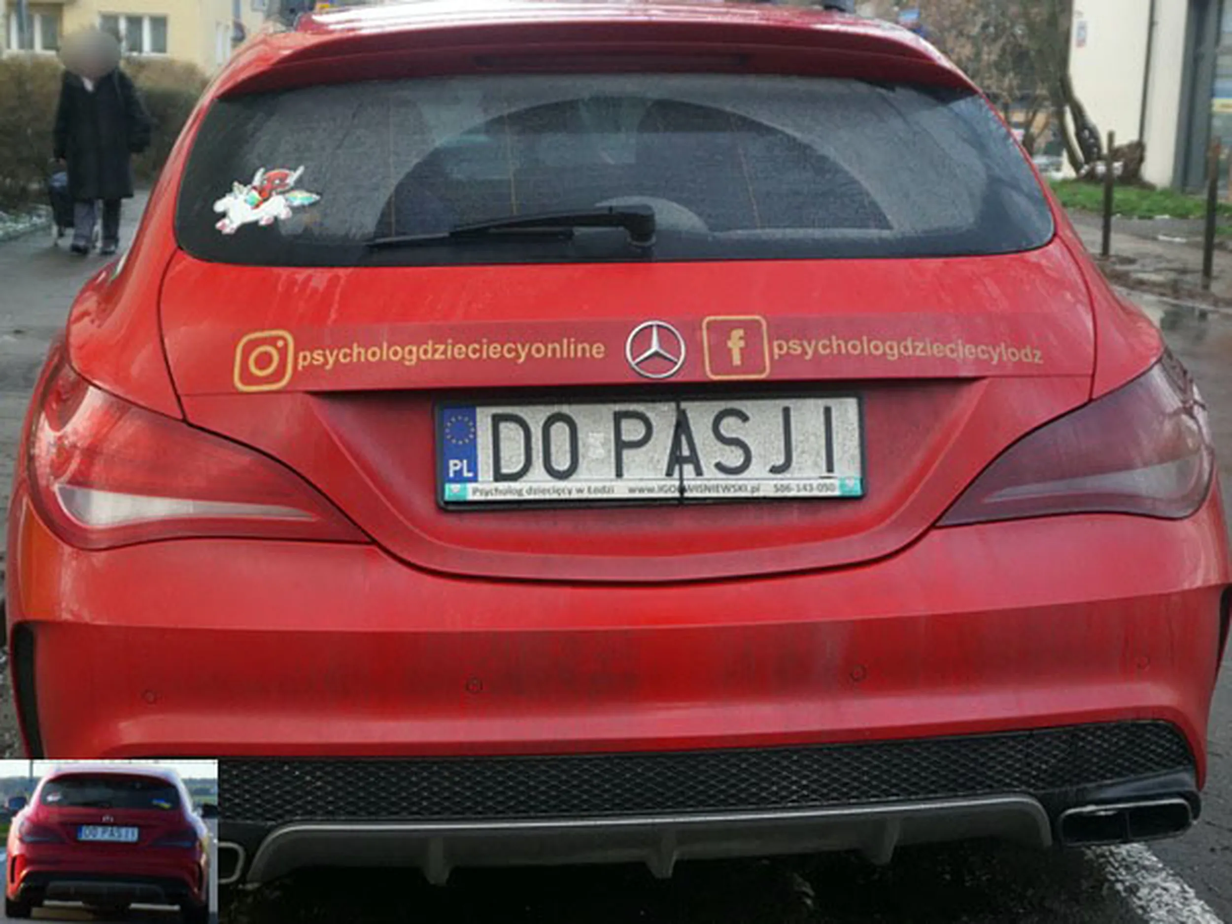 Fajny numer, blacha D0 PASJI