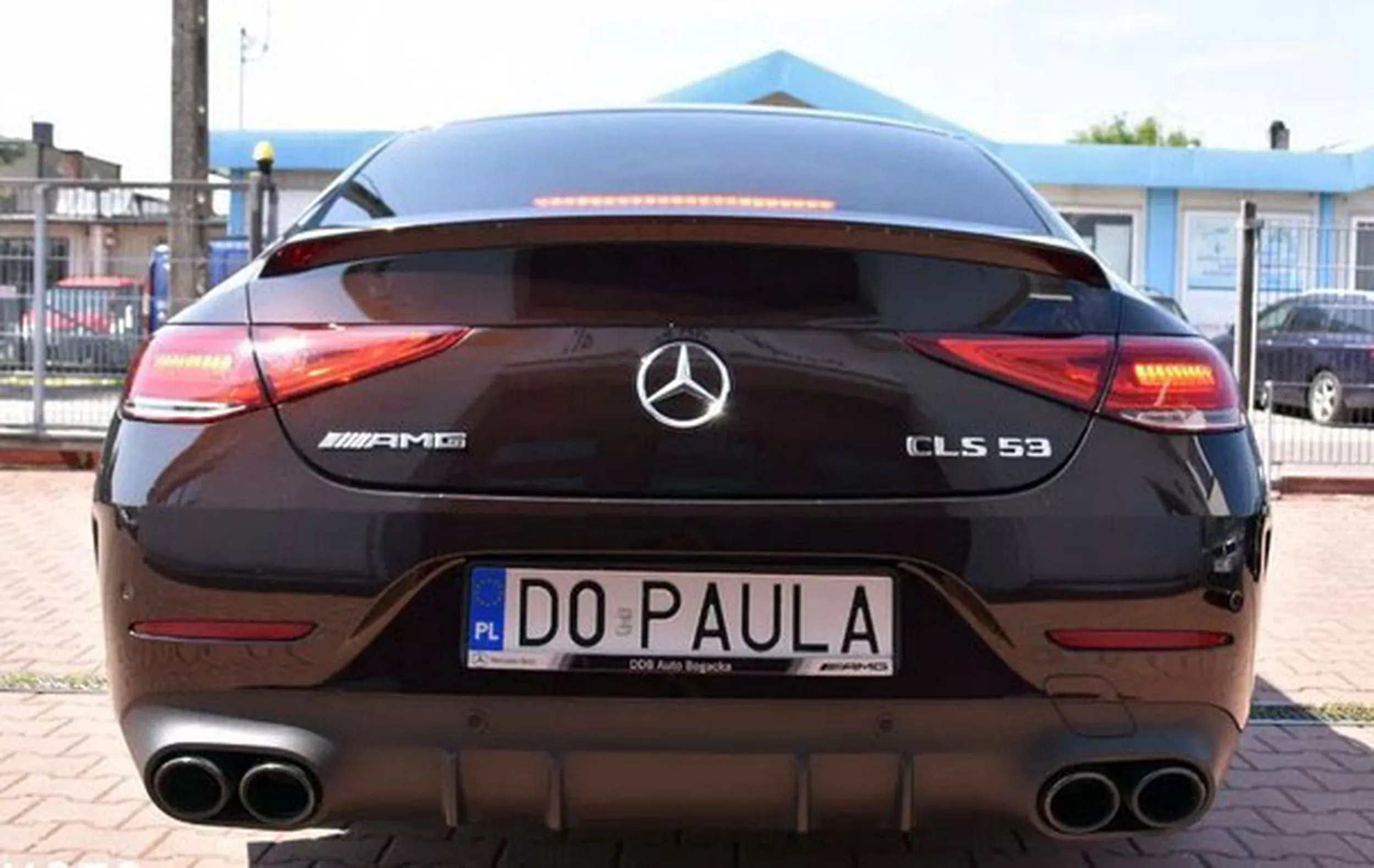 Fajny numer, blacha D0 PAULA