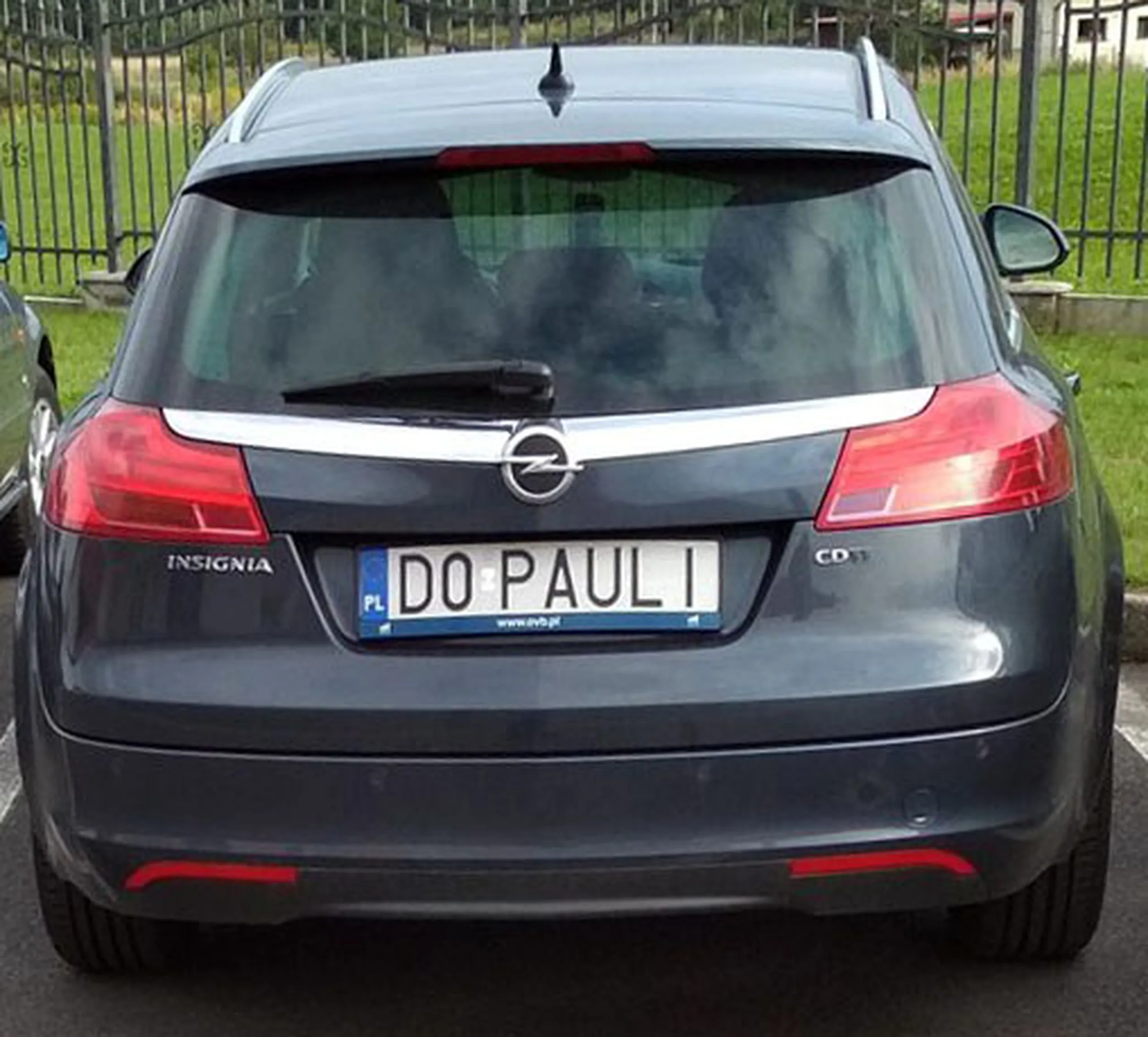 Fajny numer, blacha D0 PAULI