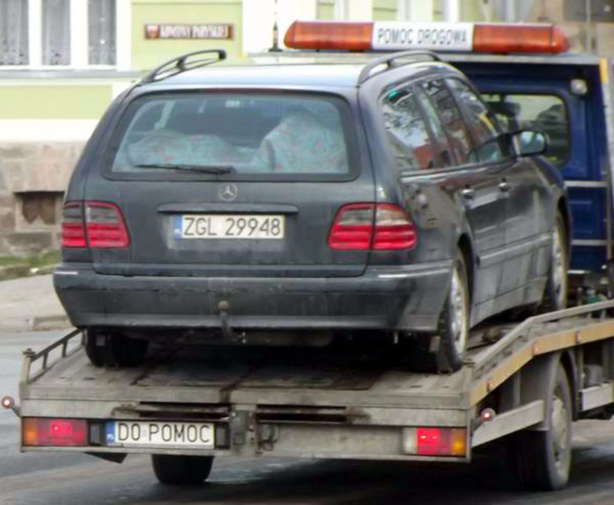 Fajny numer, blacha D0 POMOC