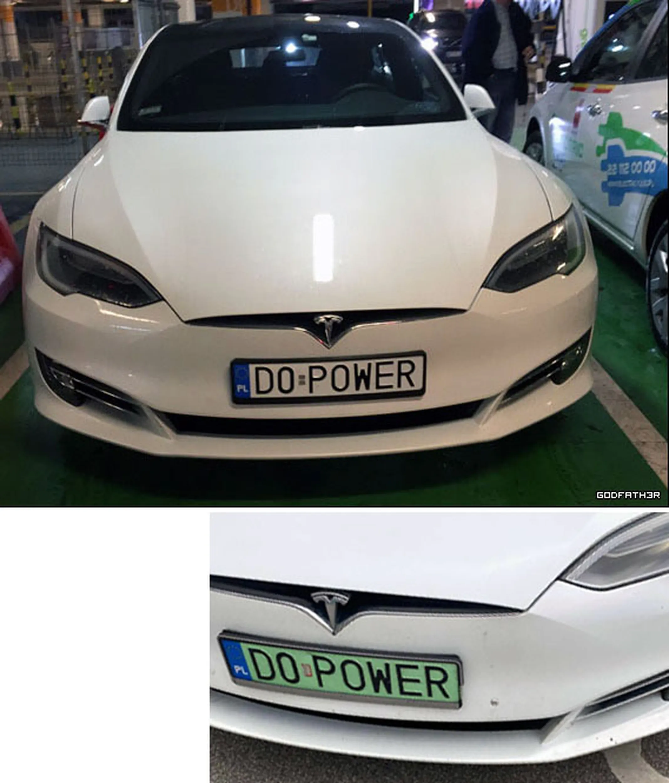 Fajny numer, blacha D0 POWER