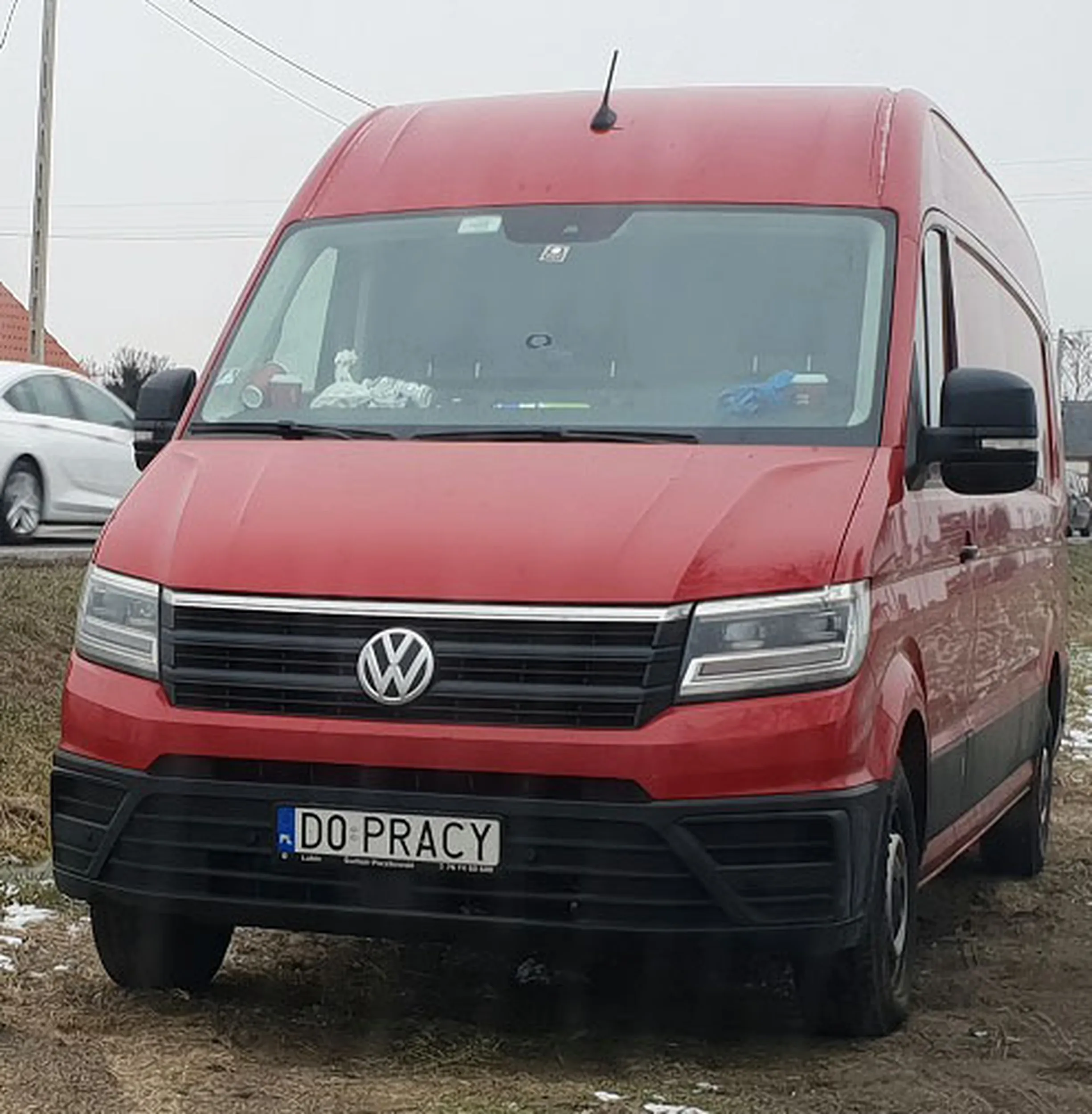 Fajny numer, blacha D0 PRACY