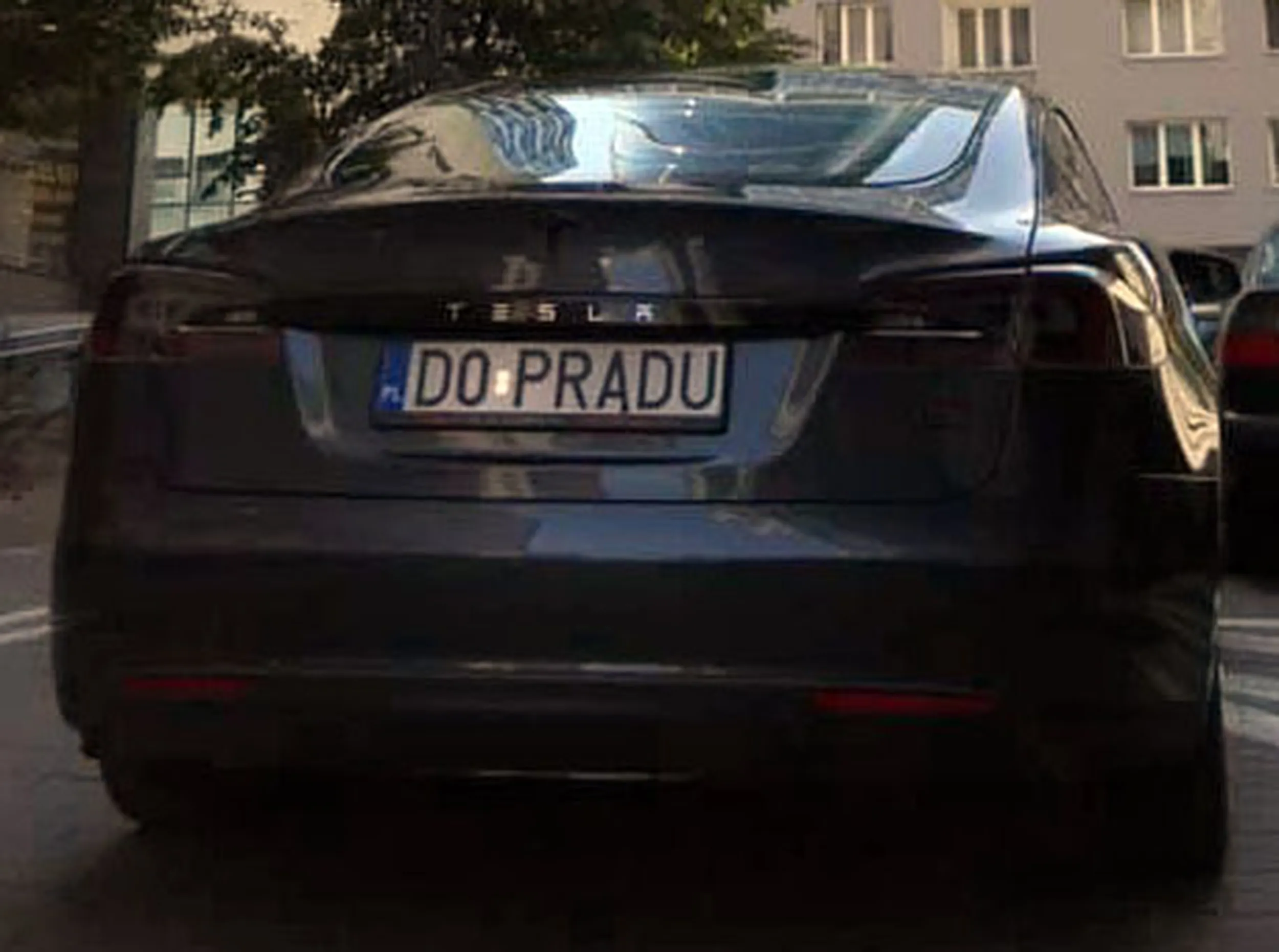 Fajny numer, blacha D0 PRADU