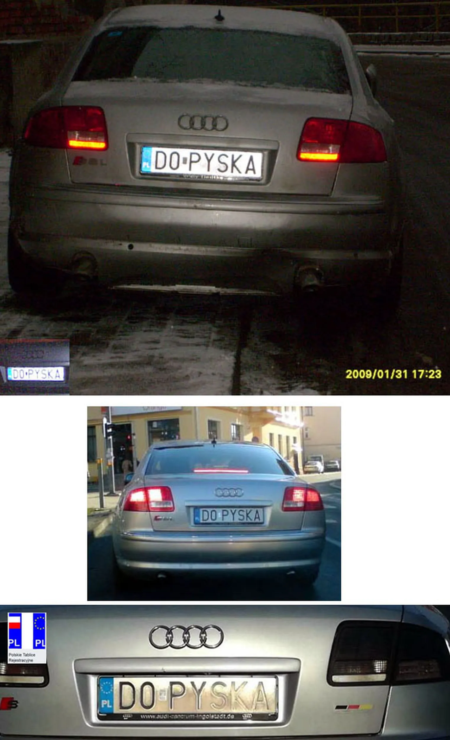 Fajny numer, blacha D0 PYSKA