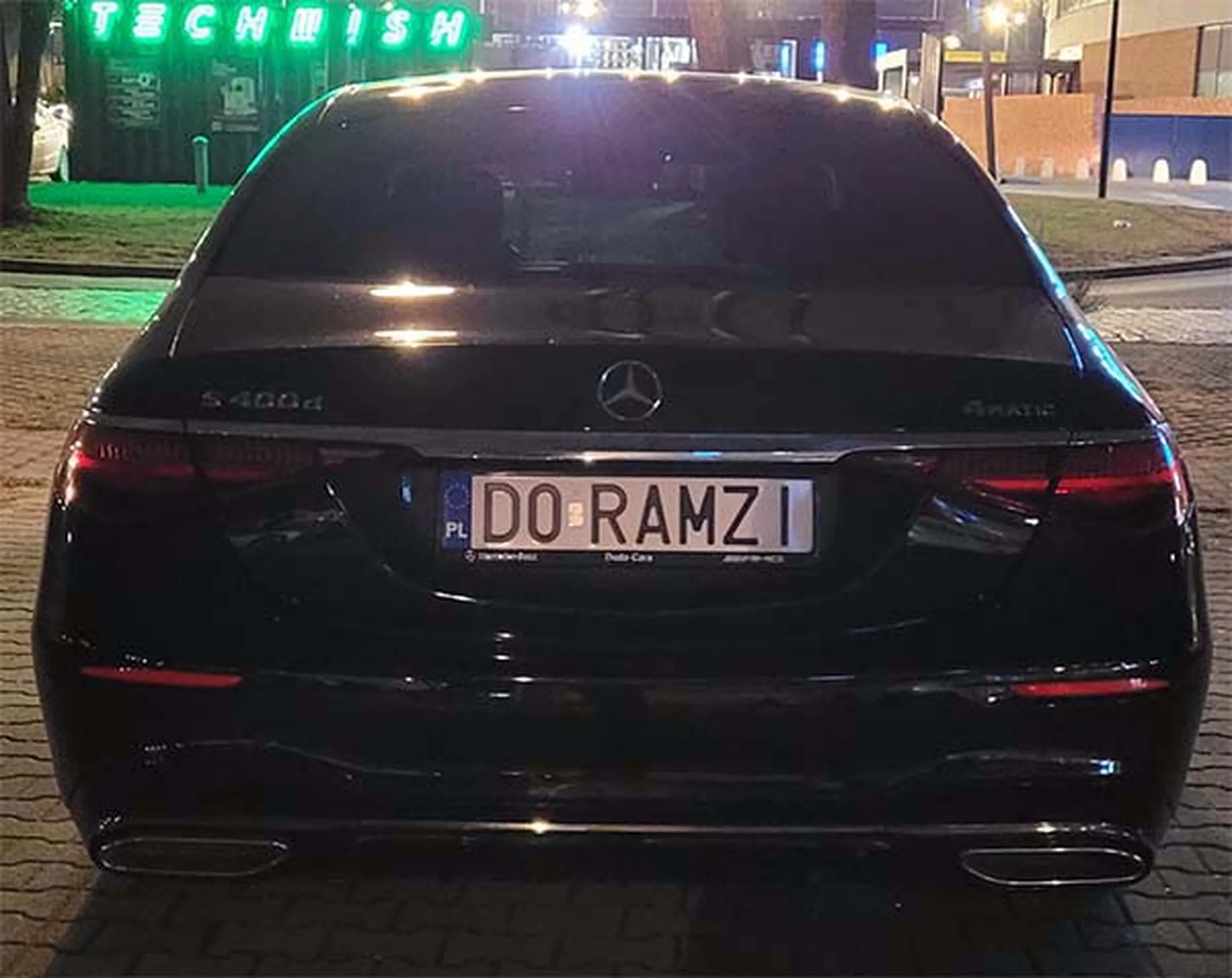 Fajny numer, blacha D0 RAMZI