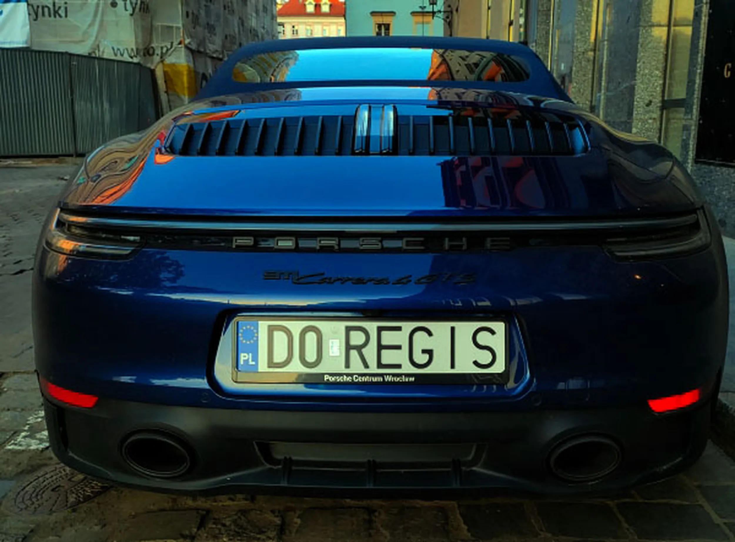 Fajny numer, blacha D0 REGIS