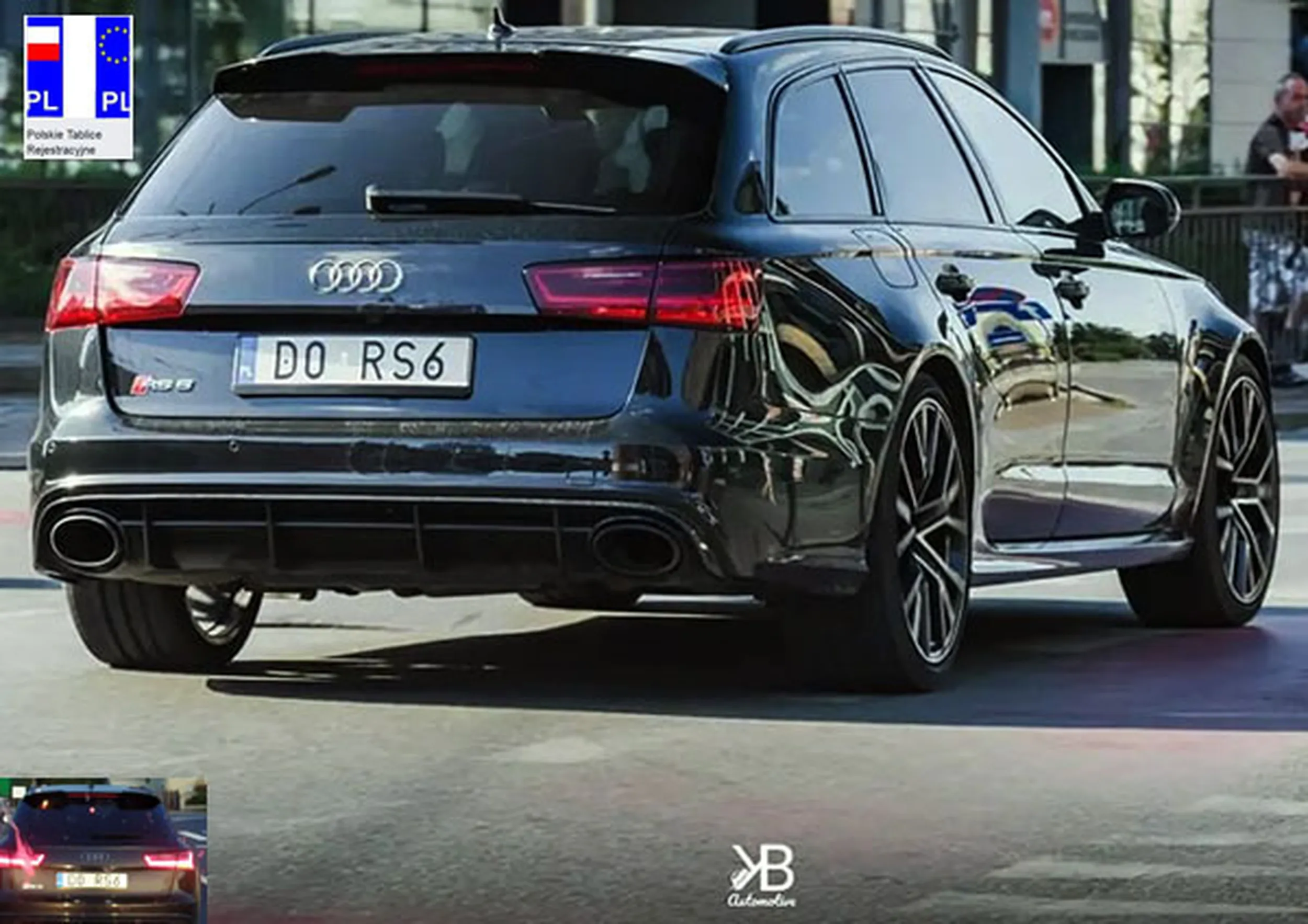 Fajny numer, blacha D0 RS6