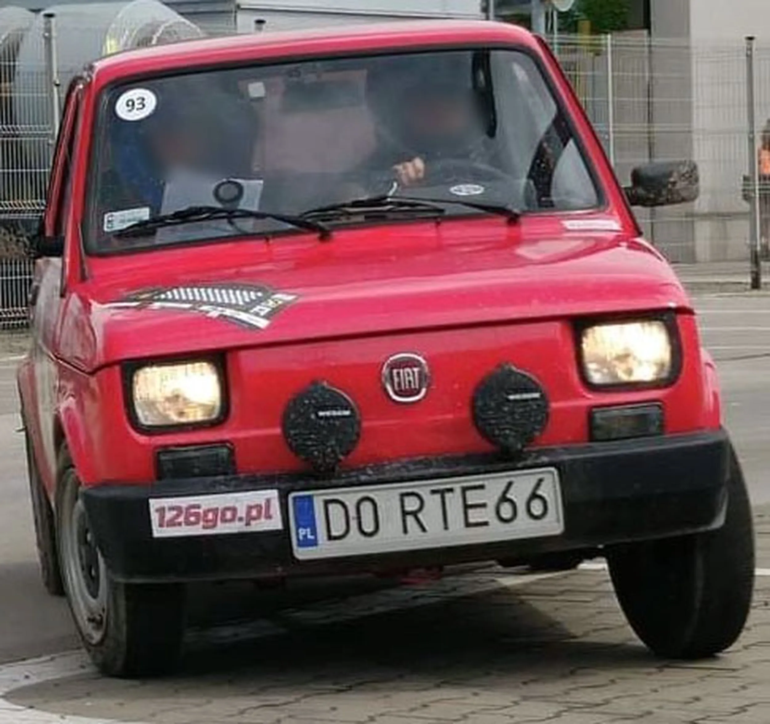 Fajny numer, blacha D0 RTE66