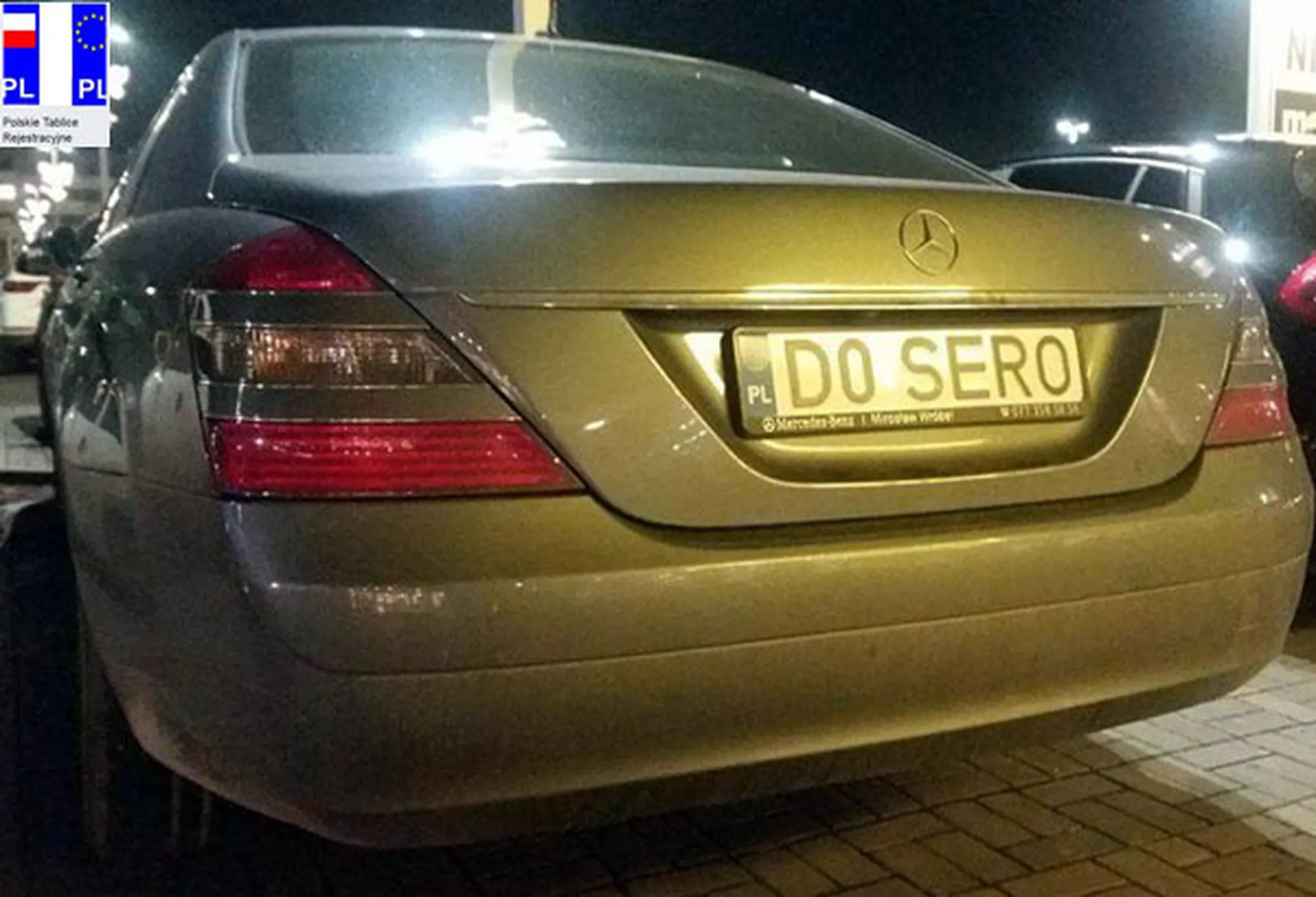 Fajny numer, blacha D0 SERO