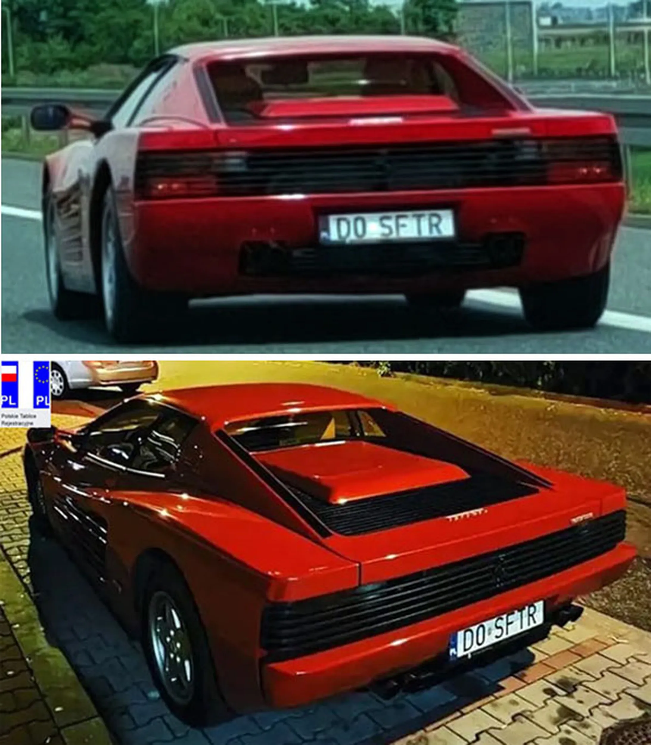 Fajny numer, blacha D0 SFTR