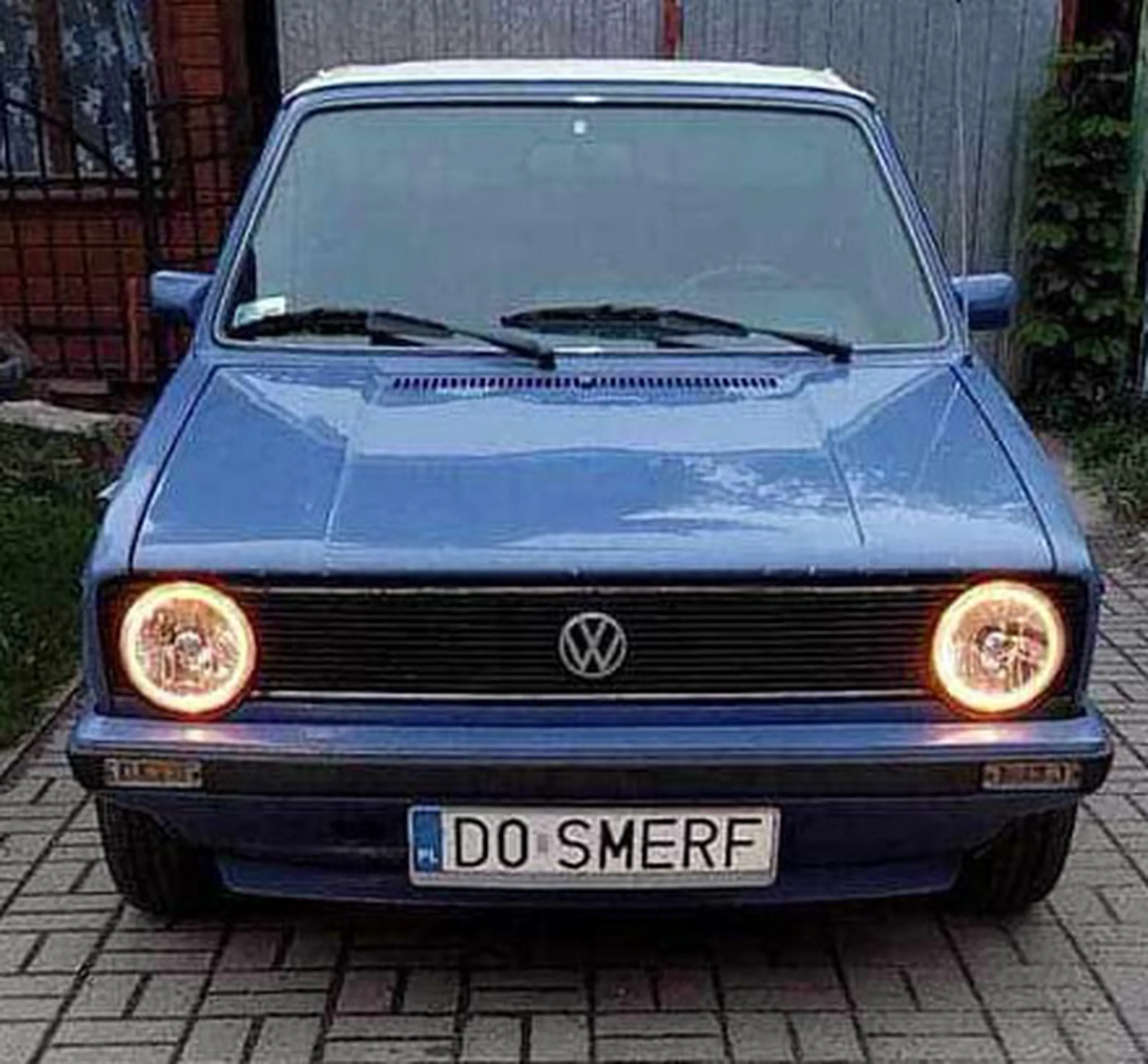 Fajny numer, blacha D0 SMERF