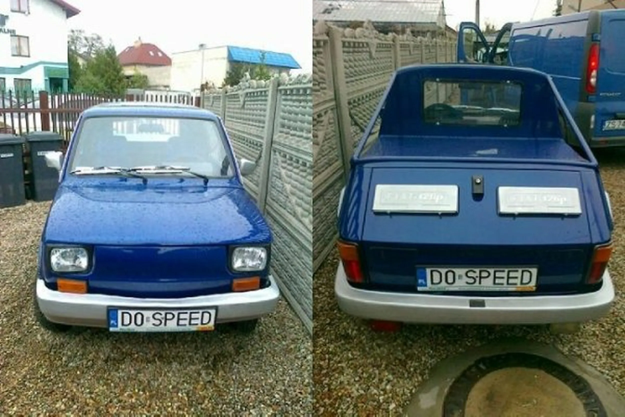 Fajny numer, blacha D0 SPEED