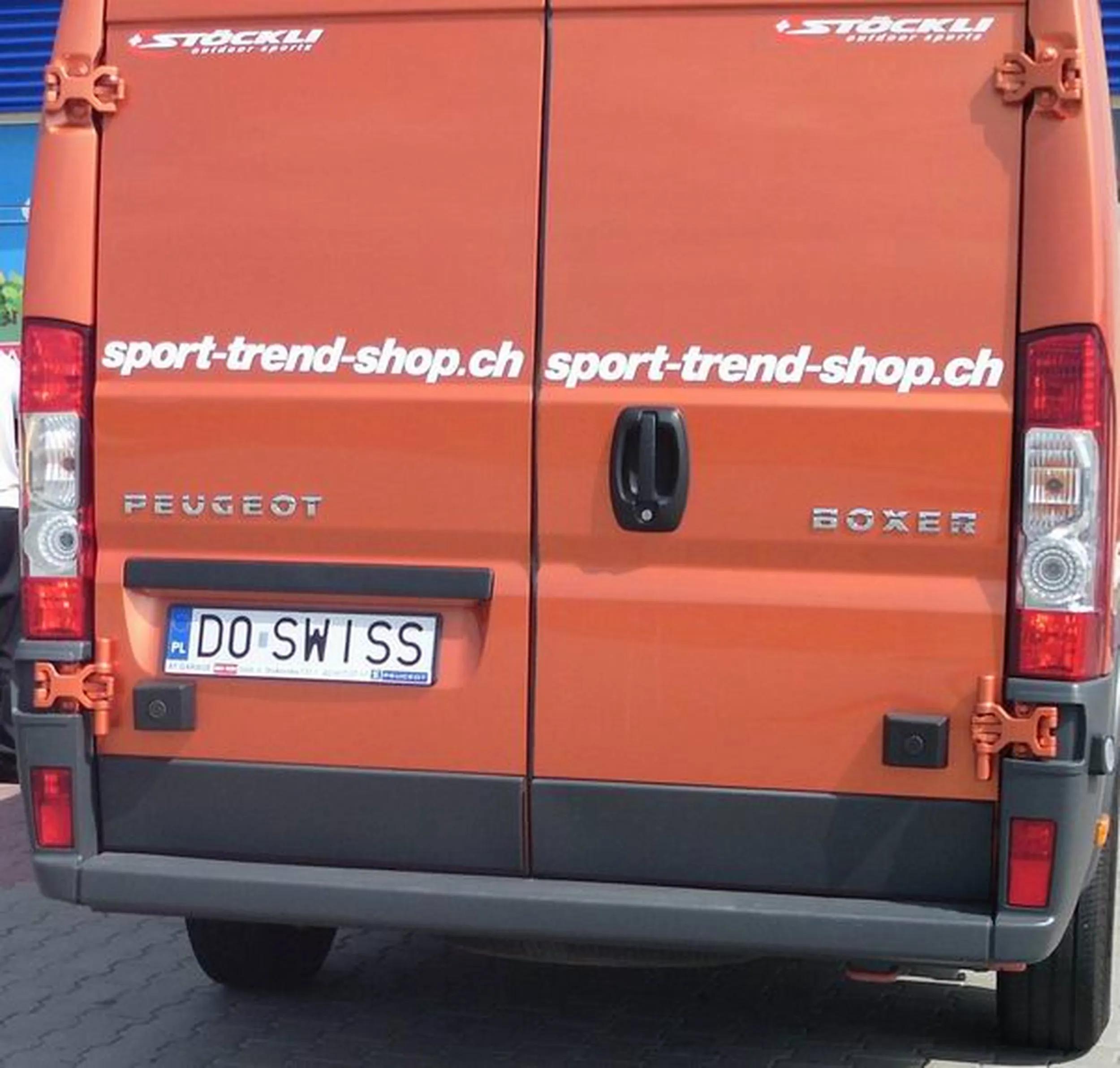 Fajny numer, blacha D0 SWISS