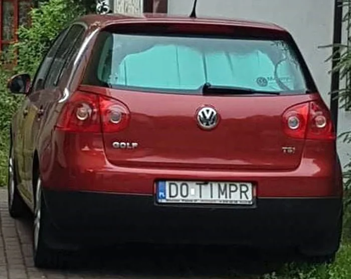 Fajny numer, blacha D0 TIMPR