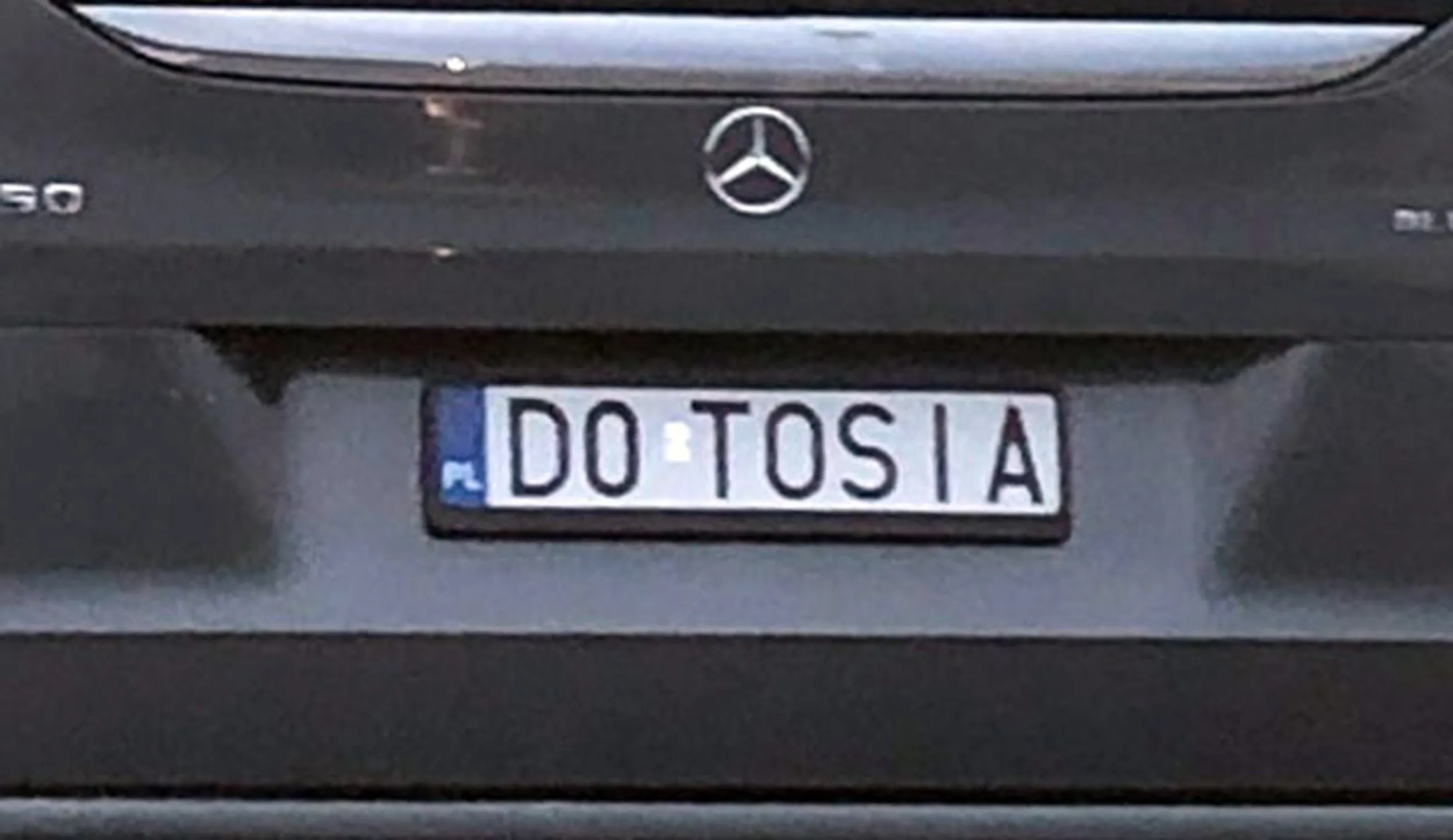 Fajny numer, blacha D0 TOSIA