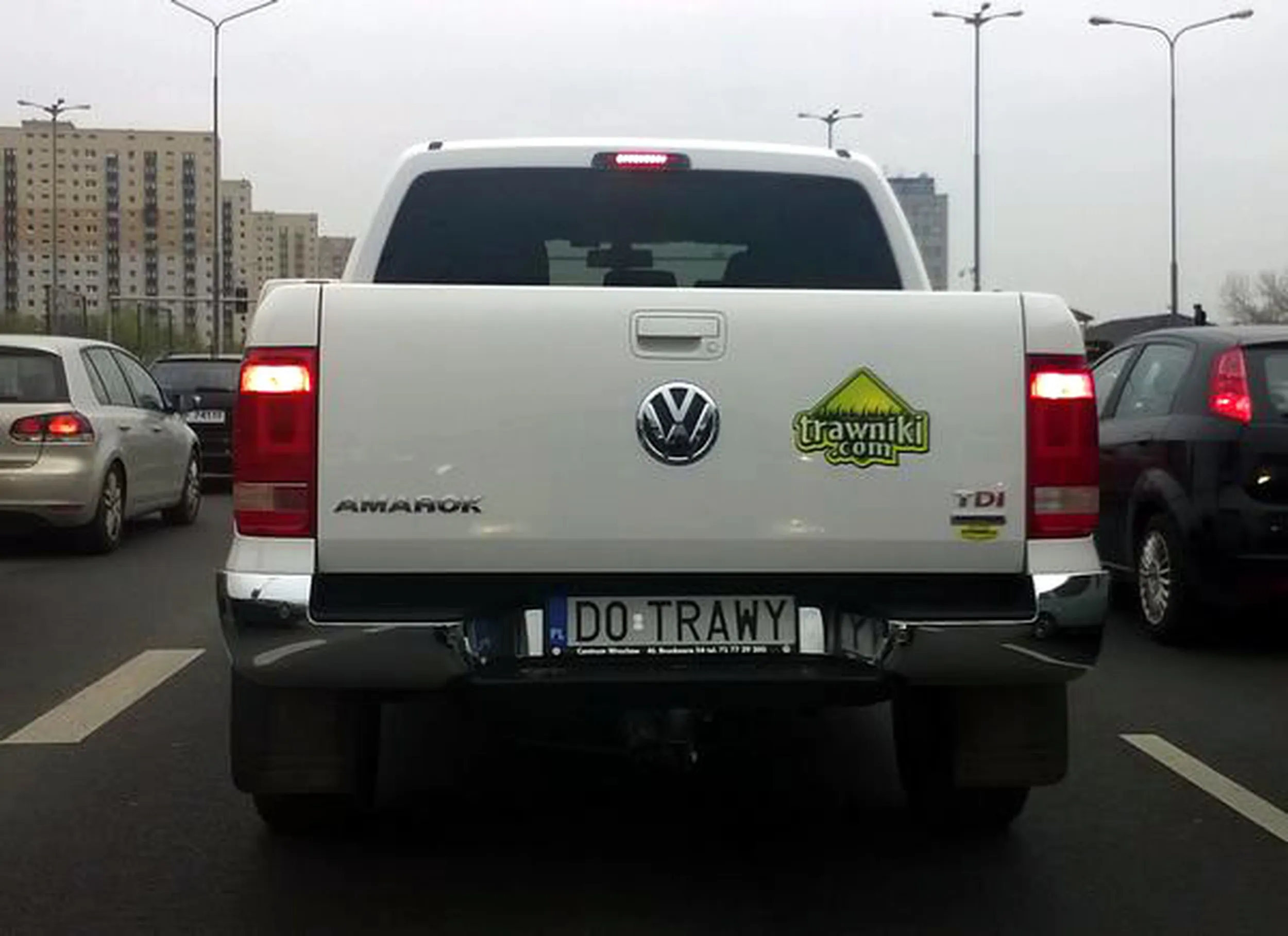 Fajny numer, blacha D0 TRAWY