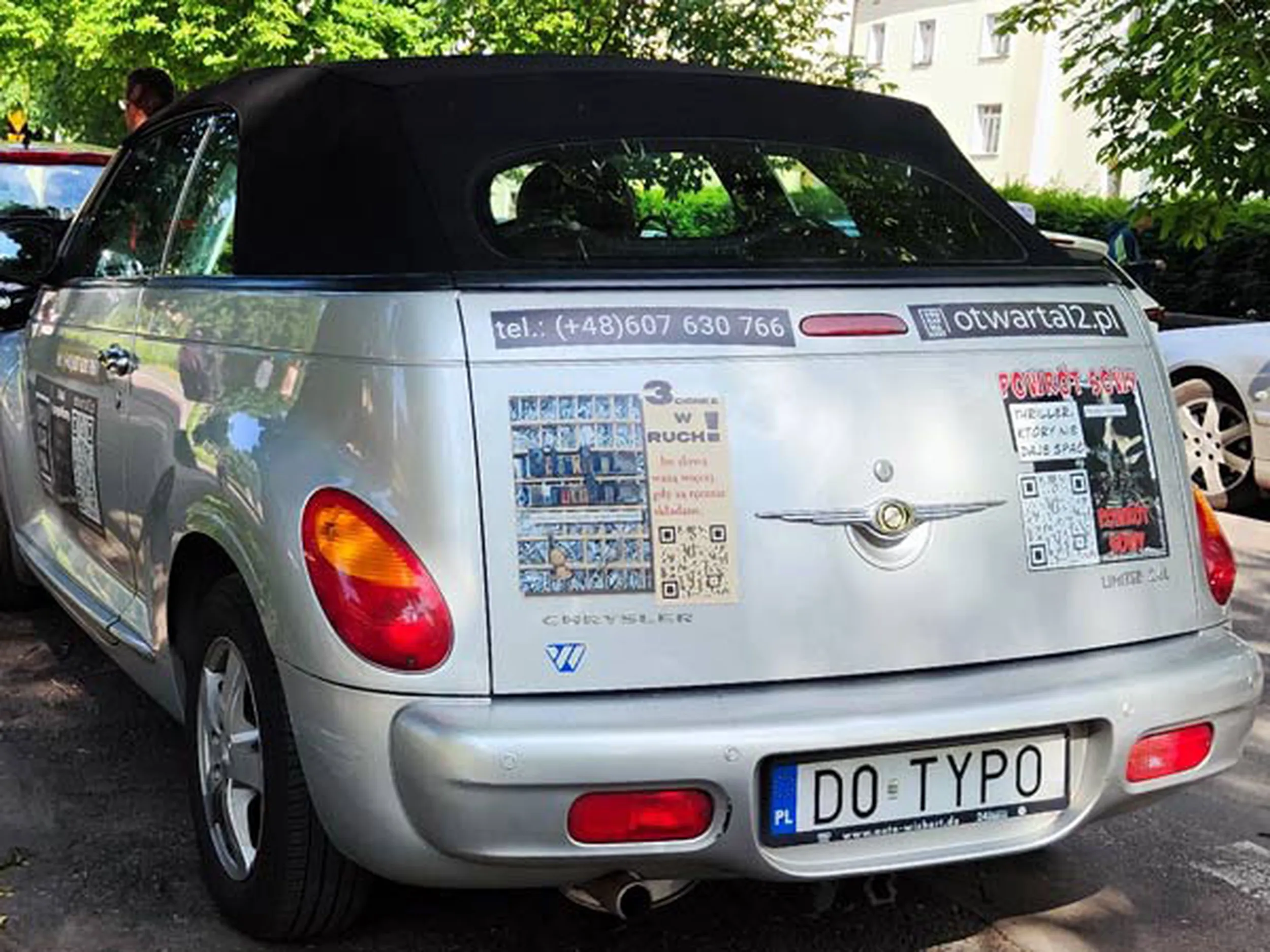 Fajny numer, blacha D0 TYPO