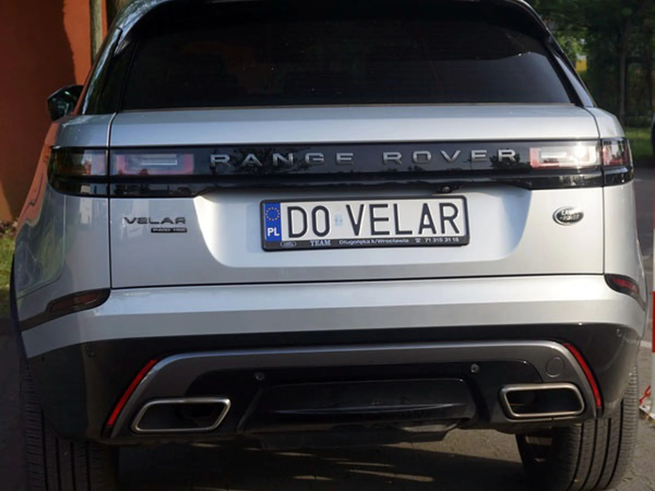 Fajny numer, blacha D0 VELAR