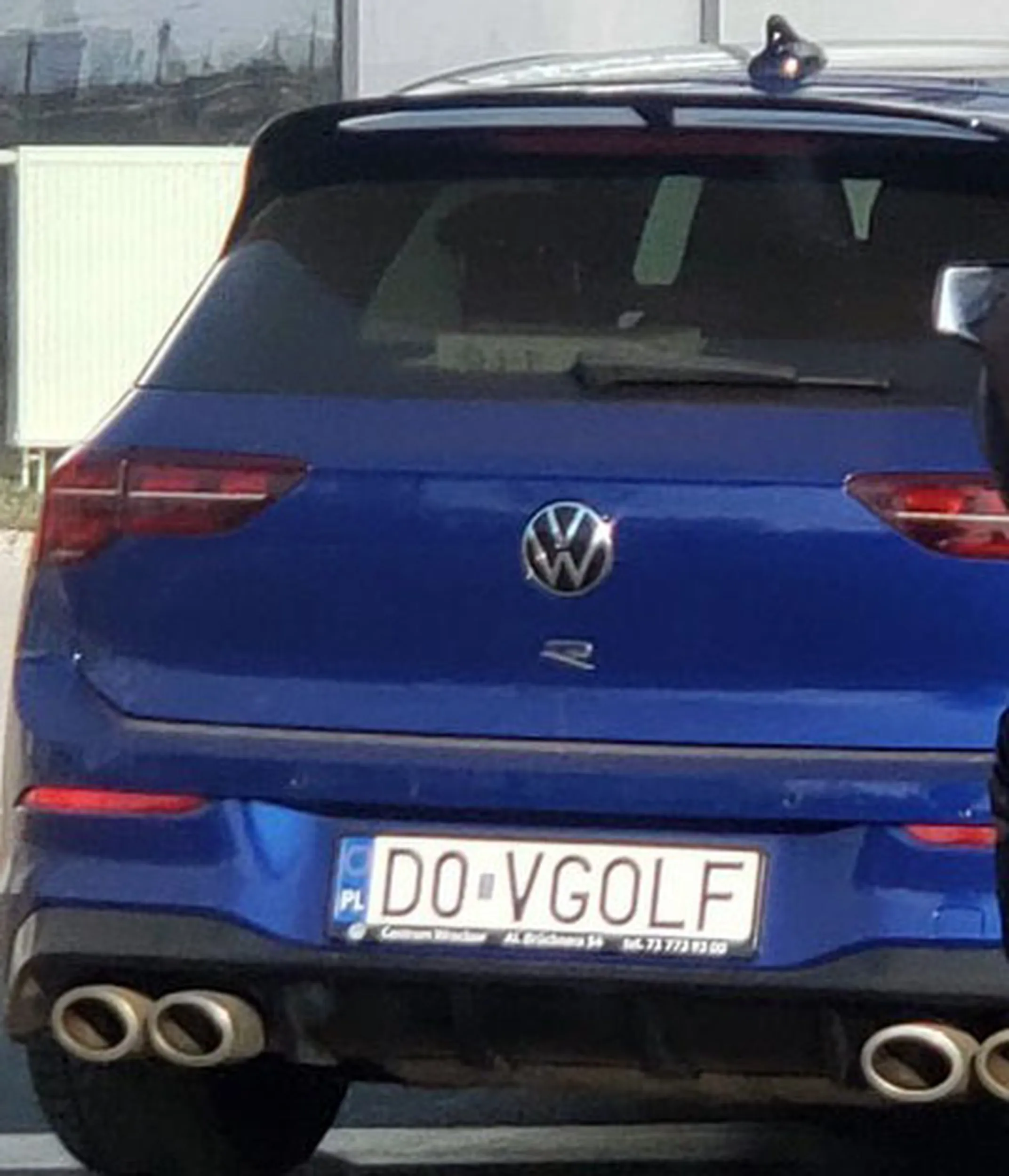 Fajny numer, blacha D0 VGOLF