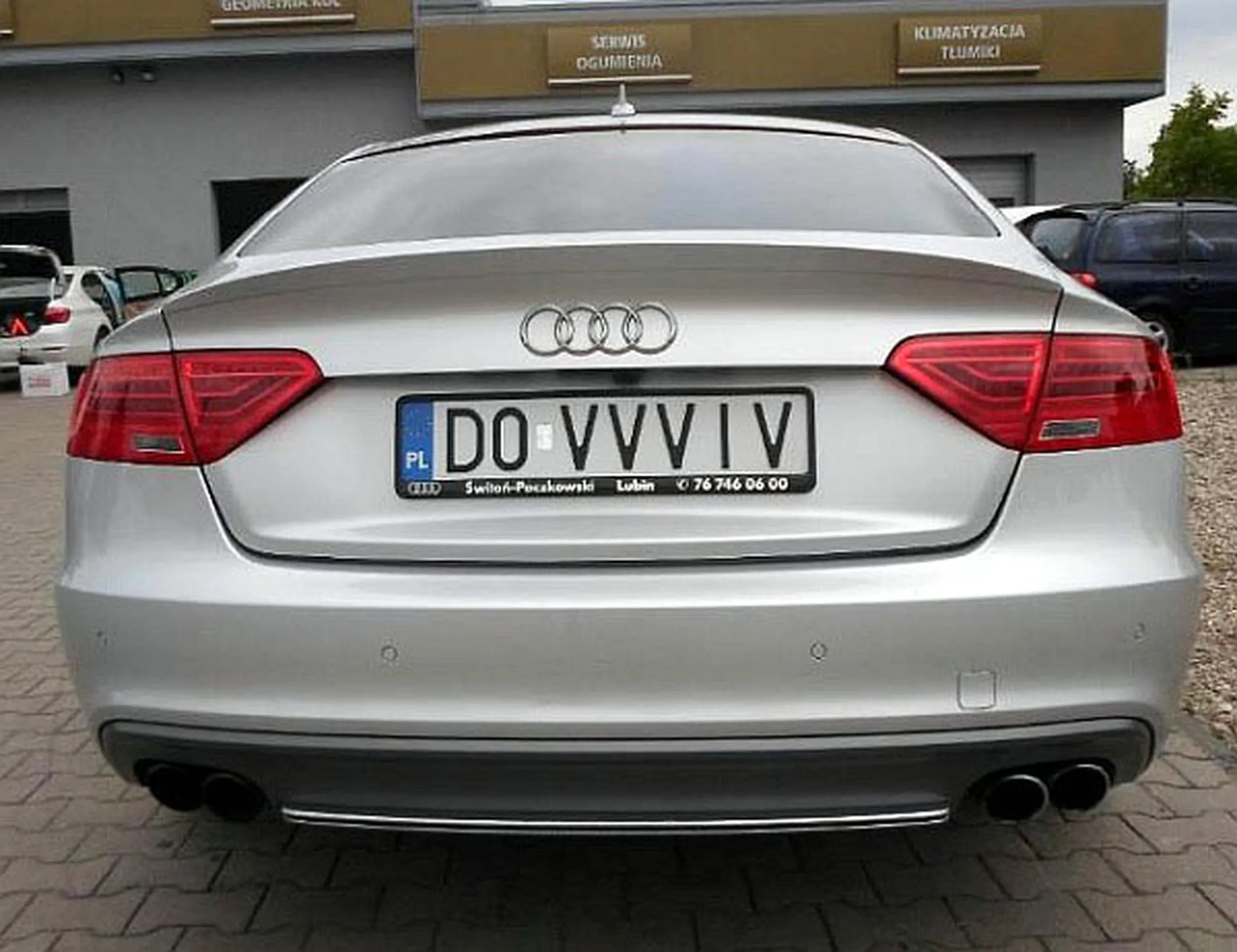 Fajny numer, blacha D0 VVVIV