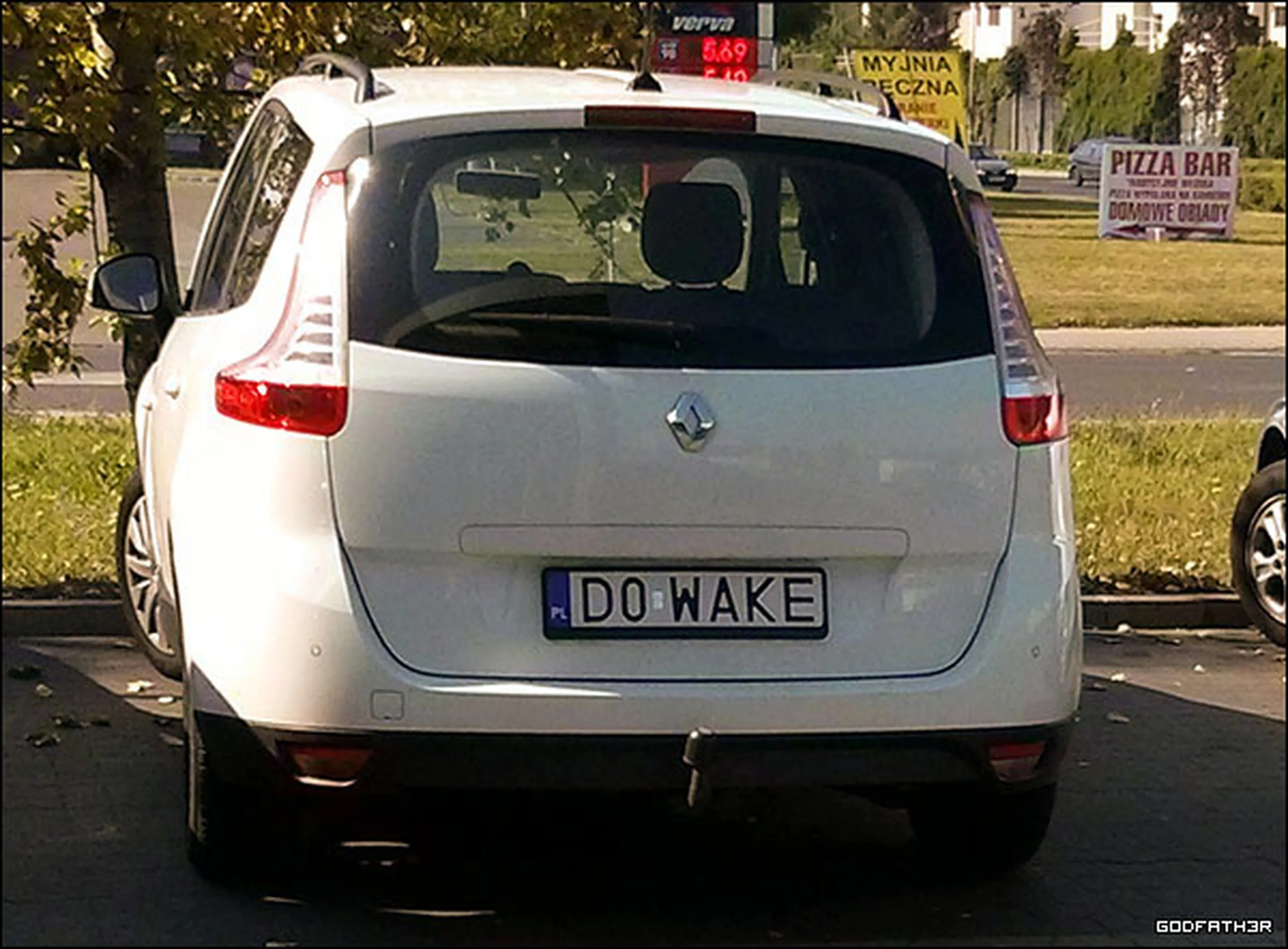 Fajny numer, blacha D0 WAKE